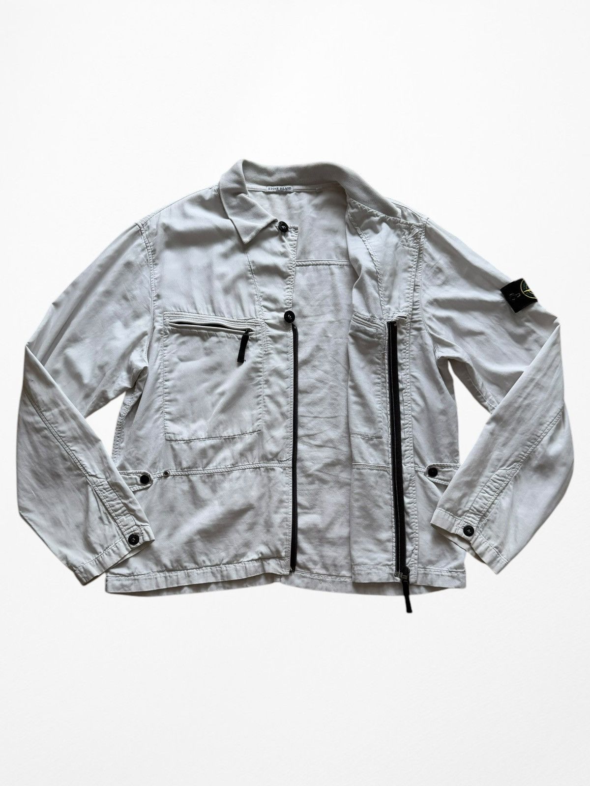 Stone Island Stone Island Vintage Jacket Size US XL / EU 56 / 4 - 4 Thumbnail
