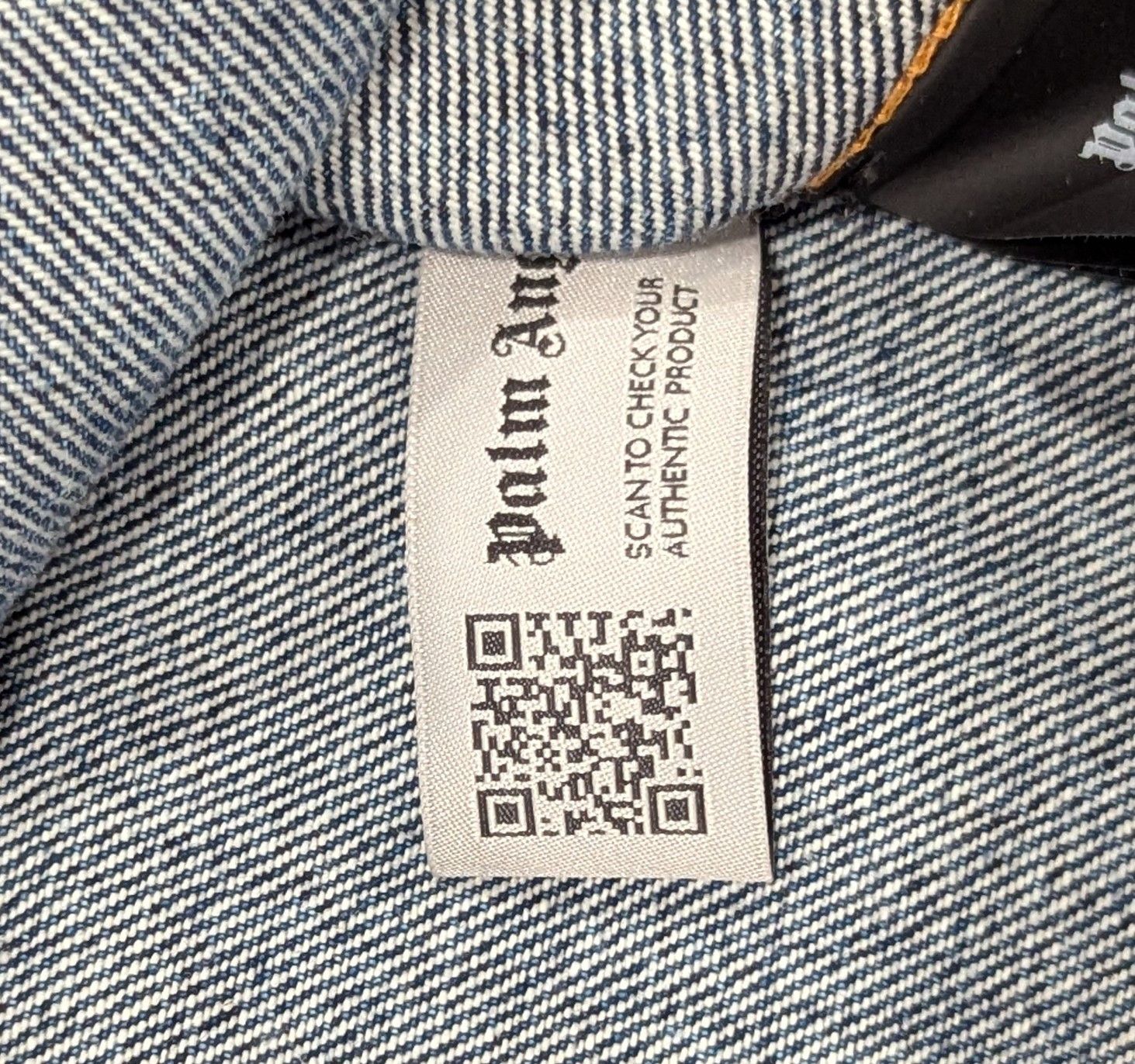 Palm Angels PALM ANGELS Palmity Laser Overshirt Denim Medium Size US M / EU 48-50 / 2 - 7 Thumbnail