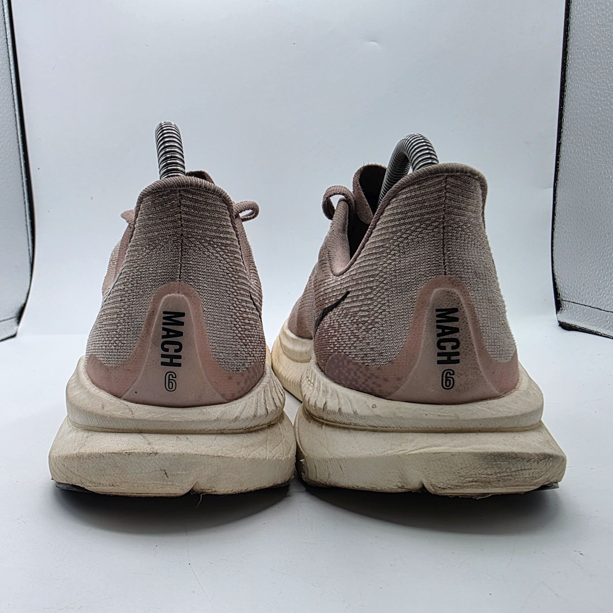 Hoka Hoka One One Mach 6 LA Womens Size 8.5 Pink Athletic Running Size US 8.5 / IT 38.5 - 5 Thumbnail