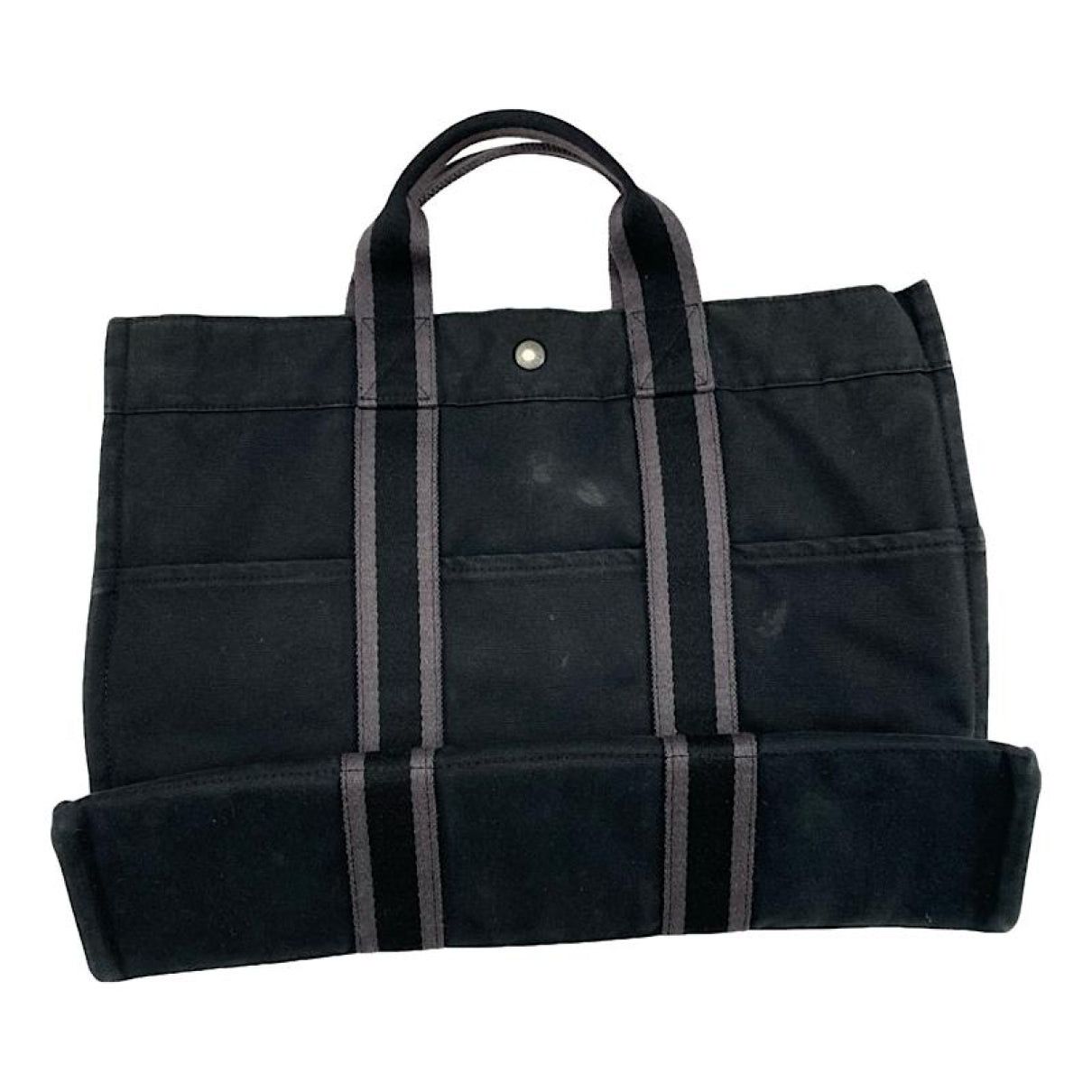 Other Hermès Black Cotton Handbag Size ONE SIZE - 1 Thumbnail