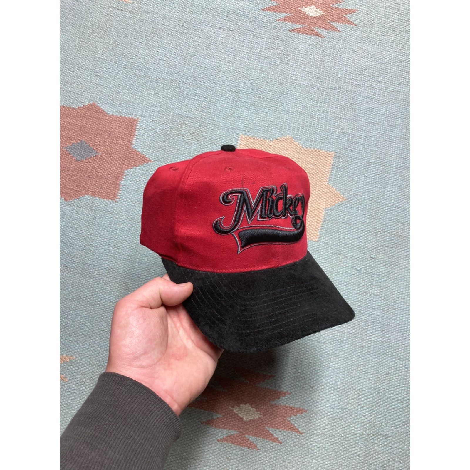 Disney Vintage Mickey Mouse Disney Cartoon Red Adjustable Strapback Hat User: Vintage Mickey Mouse Disney Cartoon Red Adjustable Strapback Hat Size ONE SIZE - 2 Thumbnail