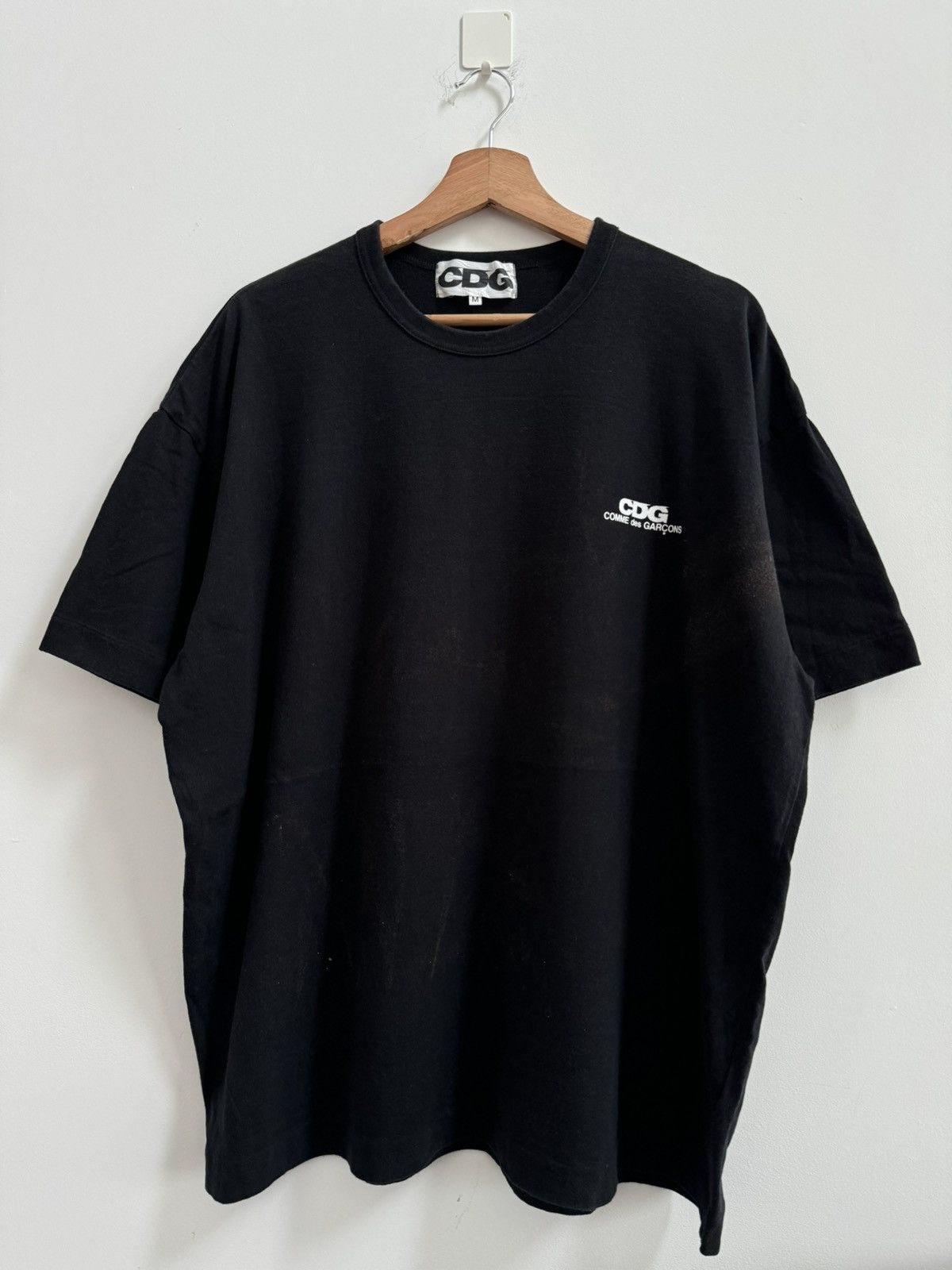 Comme des Garcons Vintage Comme des Garcons Black T-Shirt Size US M / EU 48-50 / 2 - 1 Thumbnail
