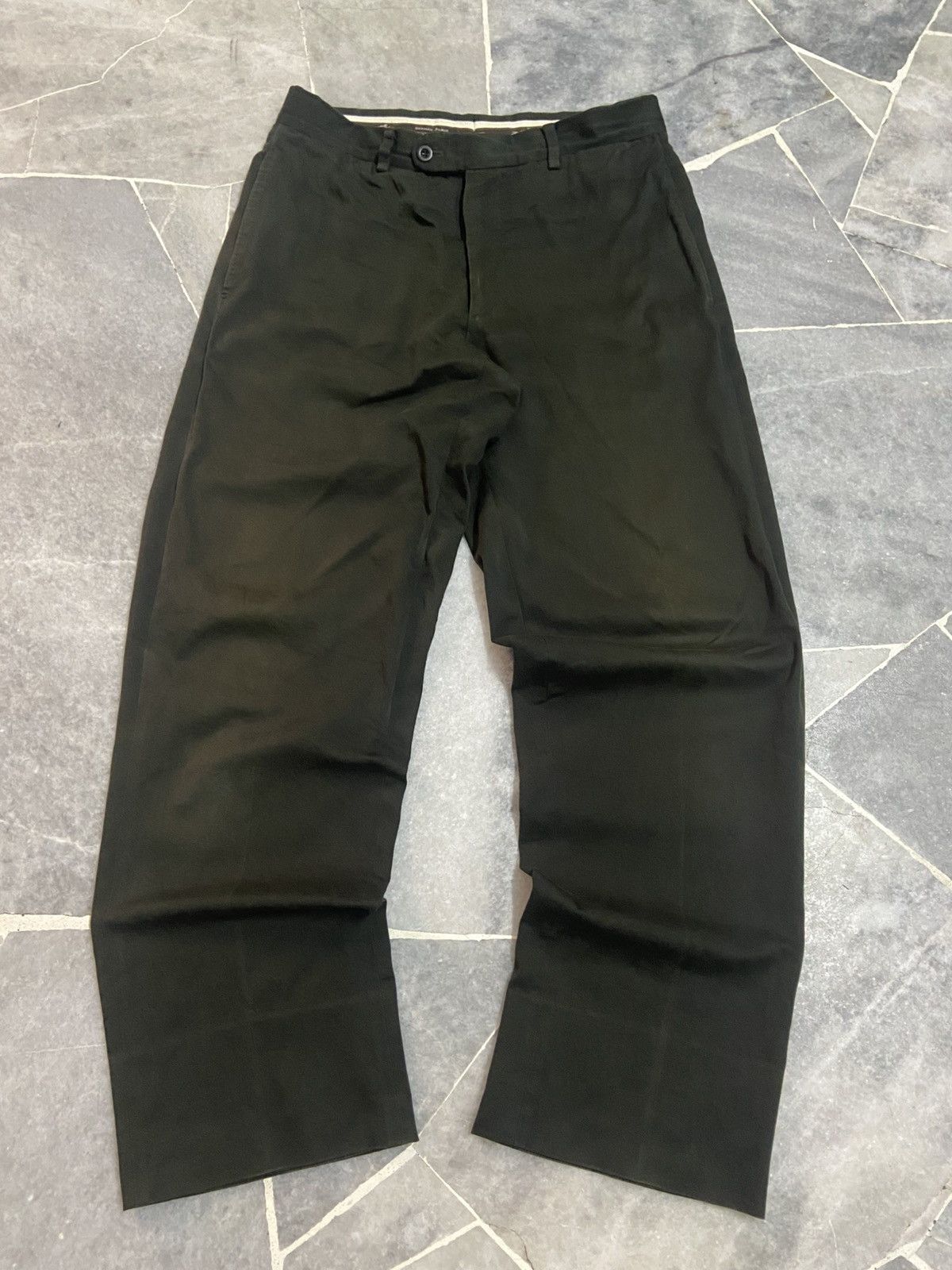 Hermes Hermes Green Cotton Casual Chinos Pants Size US 30 / EU 46 - 1 Thumbnail