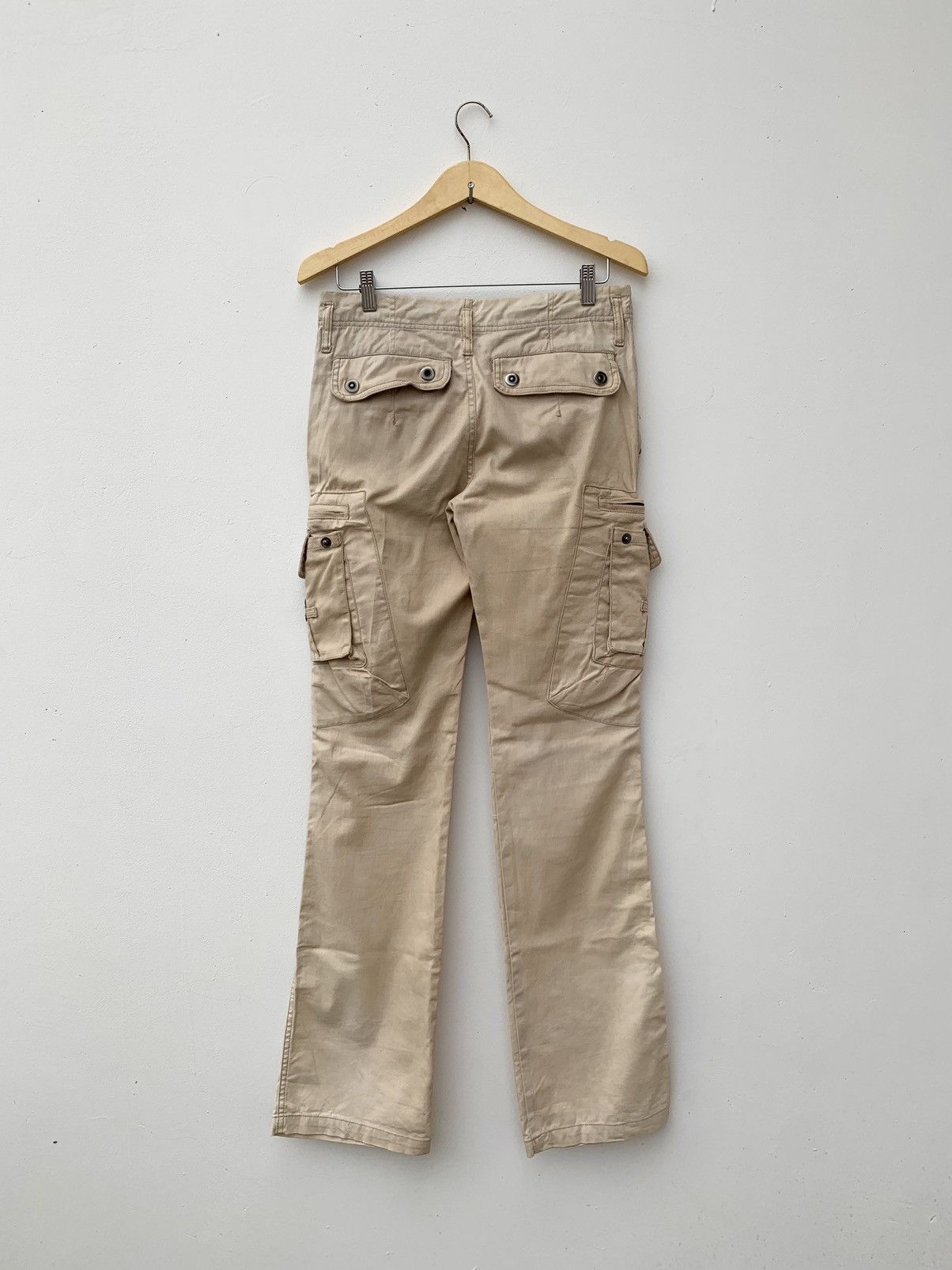 Japanese Brand × Tornado Mart Tornado Mart Cargo Flared Pants Size US 30 / EU 46 - 2 Thumbnail