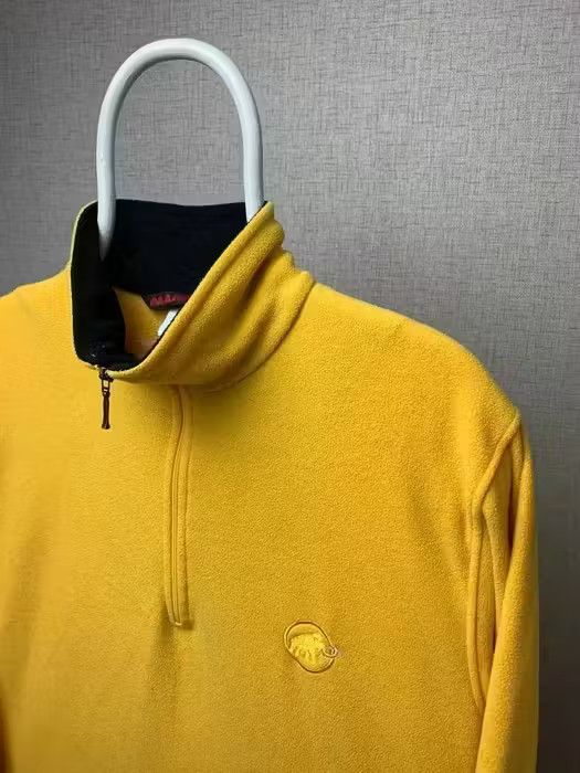 Mammut Mammut fleece 1/4 zip sweatshirt size S color yellow Size US S / EU 44-46 / 1 - 3 Thumbnail