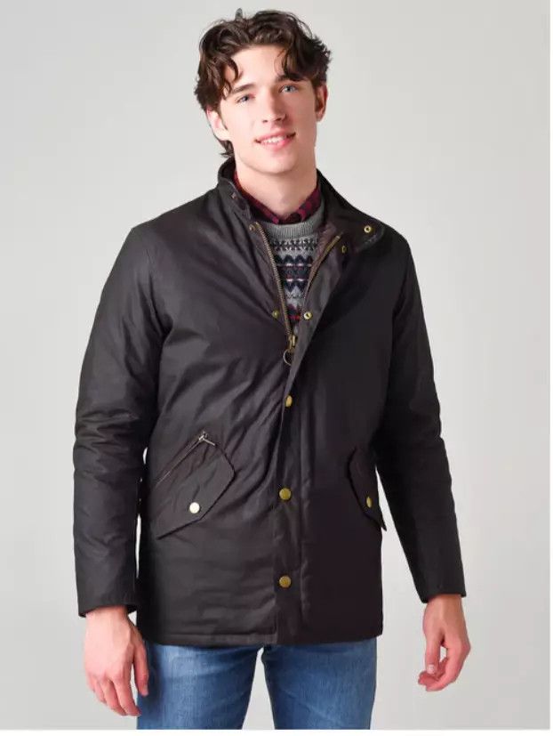 Barbour Barbour Men's Prestbury Wax Jacket Size US XL / EU 56 / 4 - 1 Thumbnail