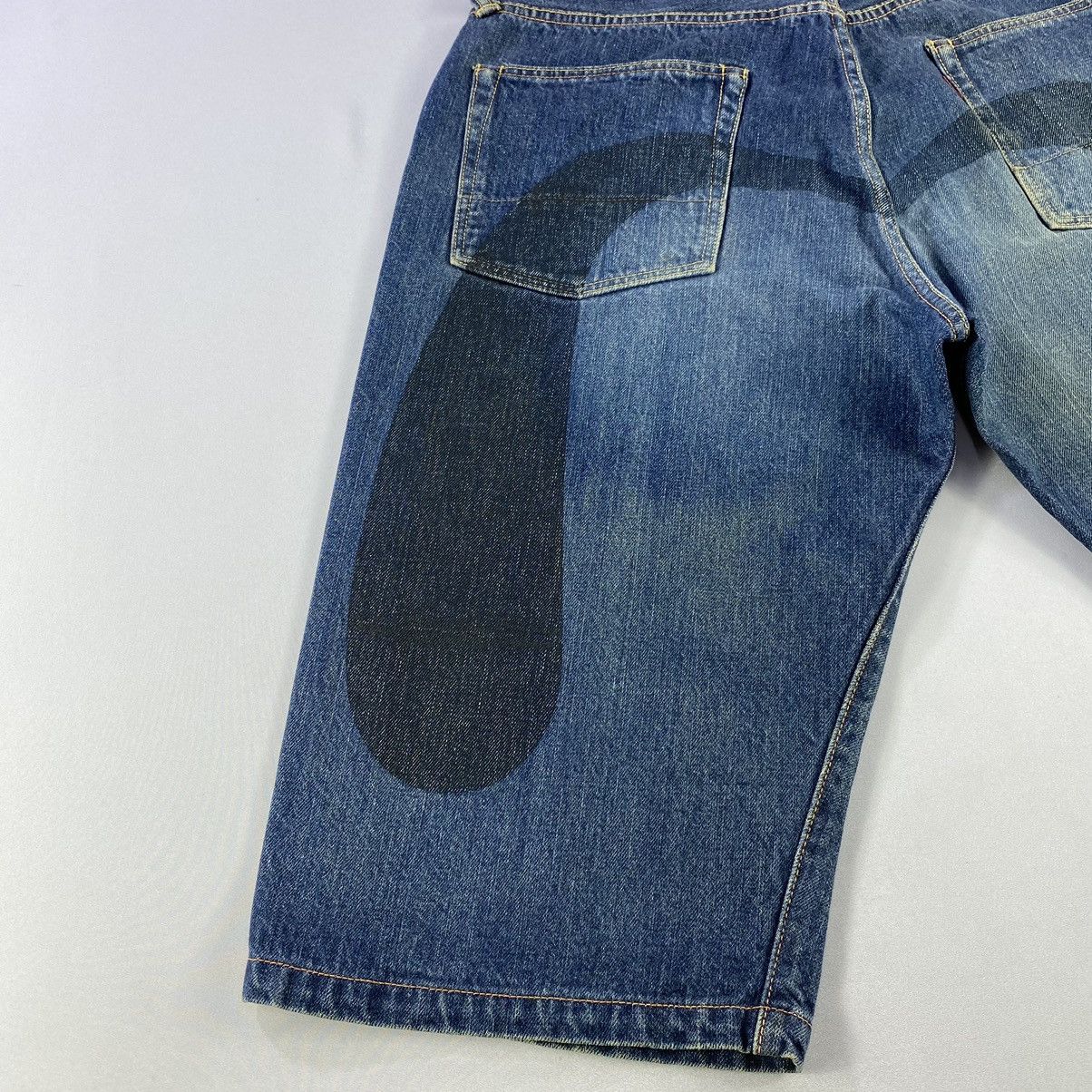 Evisu Vintage evisu selvedge jeans diacock big logo jeans Size US 34 / EU 50 - 2 Thumbnail