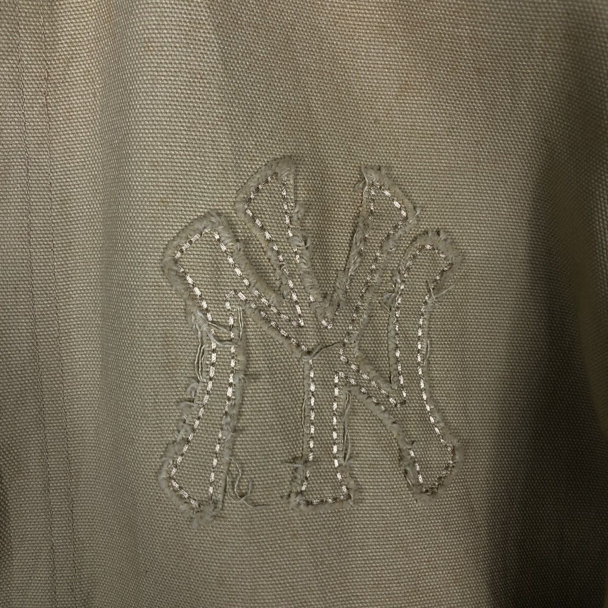 Japanese Brand 🔥Vintage Chore Jacket Majestic New York Big Logo Spell Out Size US L / EU 52-54 / 3 - 18 Thumbnail