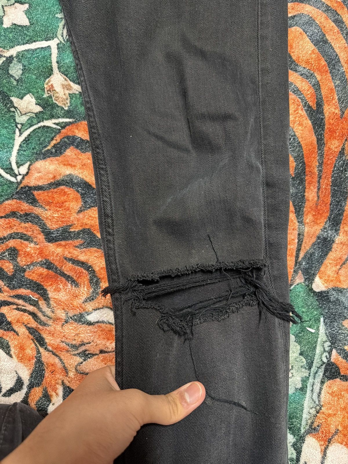 Stone Island Stone Island Ripped Jeans Size US 34 / EU 50 - 4 Thumbnail