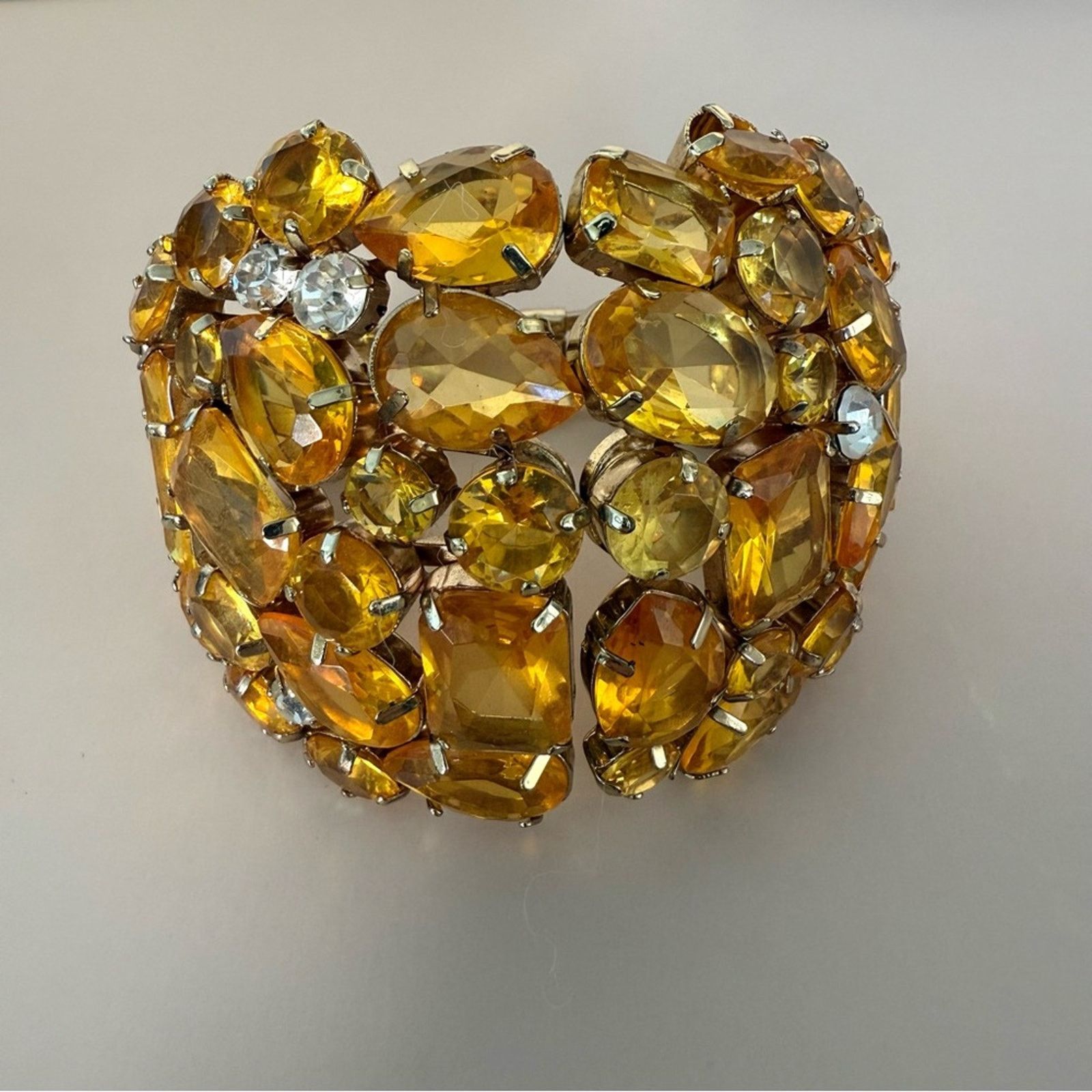 Other Women large bracelet with crystals Size ONE SIZE - 1 Thumbnail