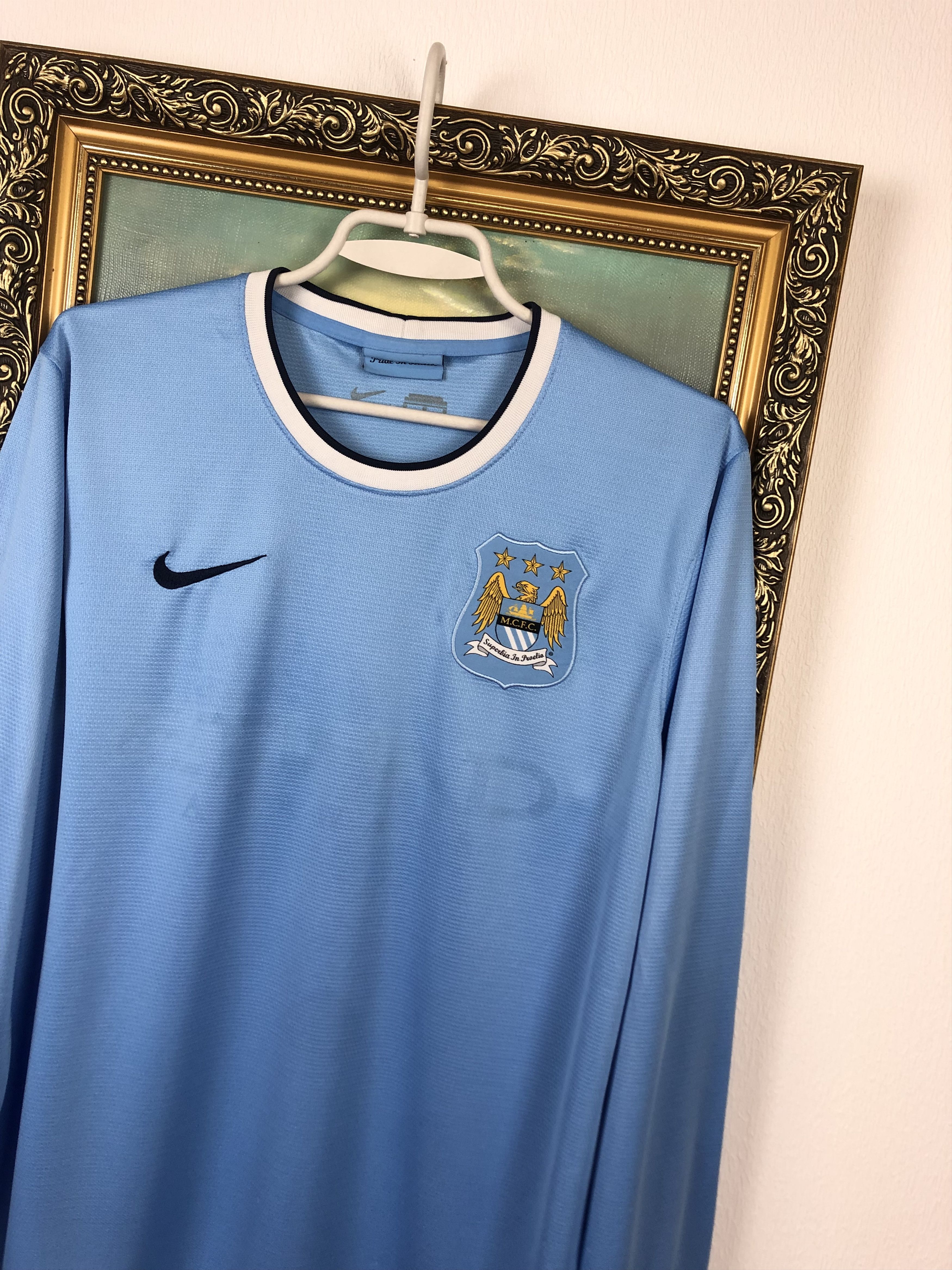 Nike Manchester City football shirt 2013 Soccer Nike Rare Hype Size US M / EU 48-50 / 2 - 4 Thumbnail