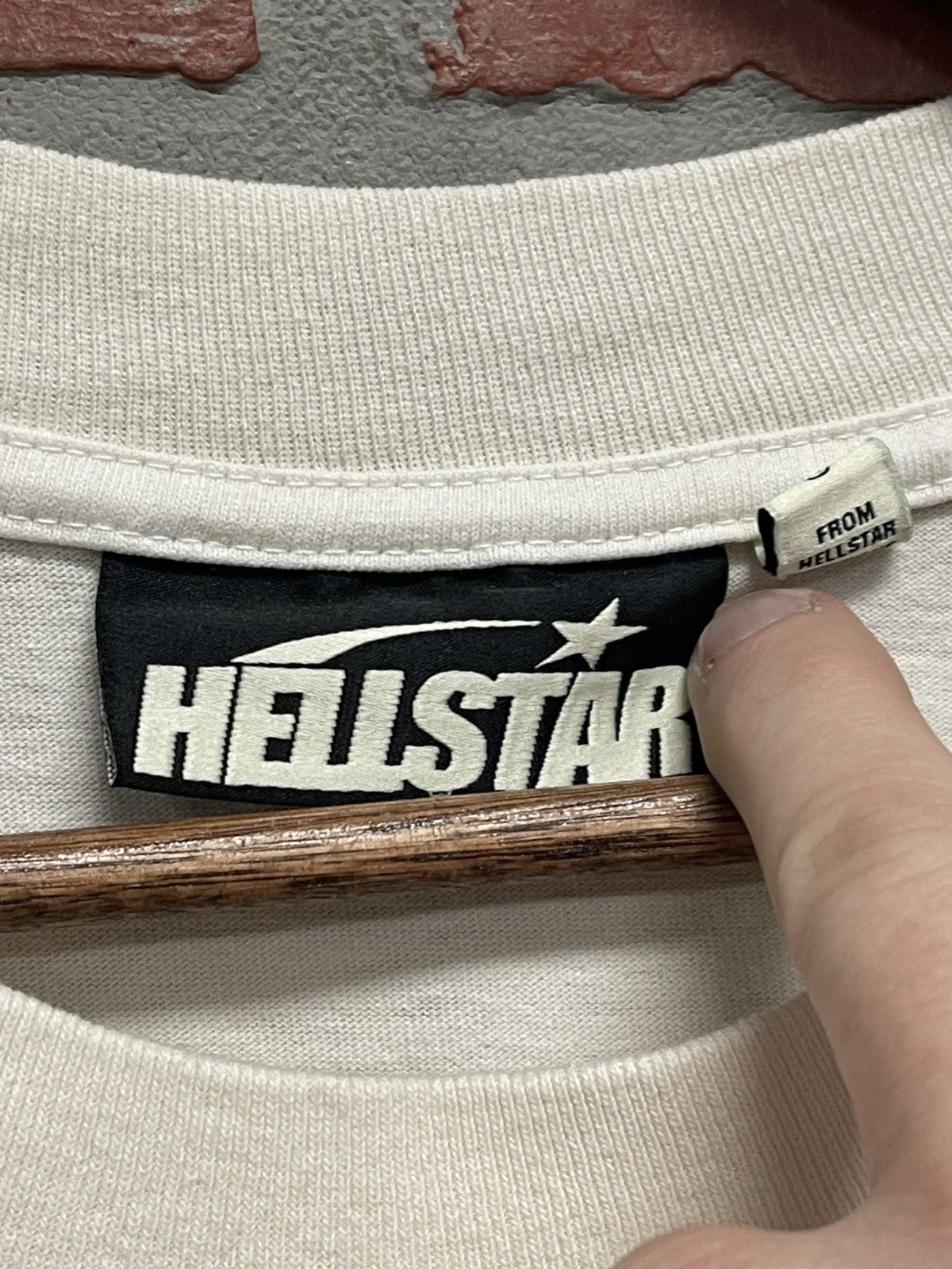 HELLSTAR Size XL - Hellstar Classic Tee Shirt White/Blue Print Size US XL / EU 56 / 4 - 8 Thumbnail