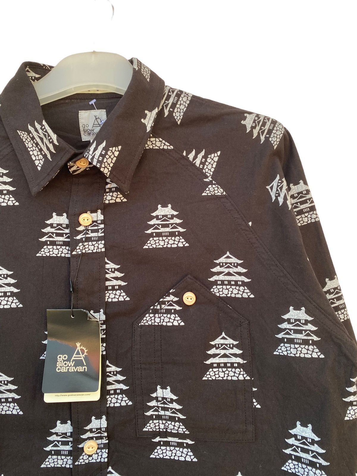go slow caravan Go Slow Caravan All Over Print Button Up Size US L / EU 52-54 / 3 - 8 Thumbnail