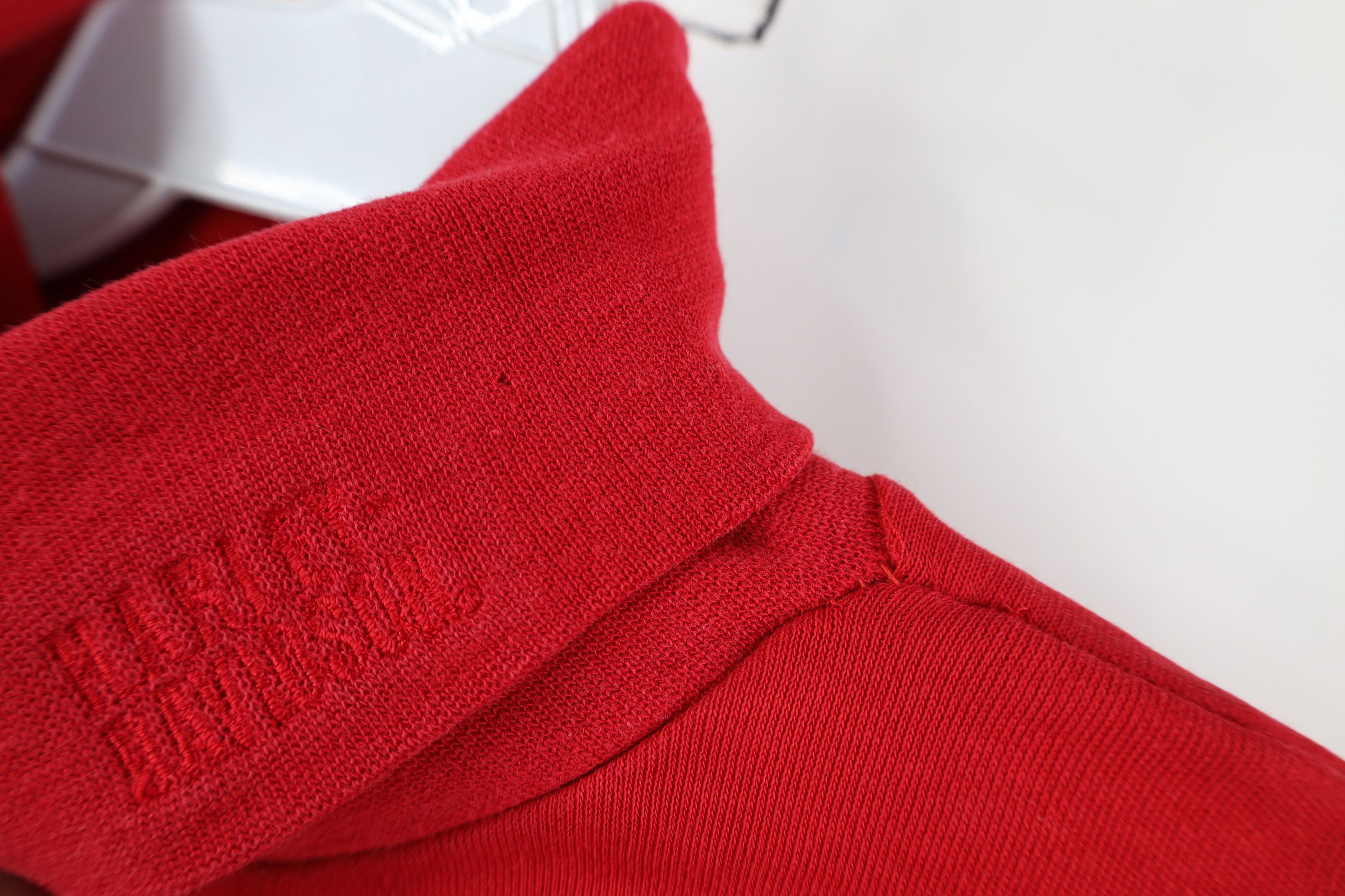 Harley Davidson Vintage 90s Harley Davidson Spell Turtleneck T-Shirt Red USA Size US S / EU 44-46 / 1 - 5 Thumbnail