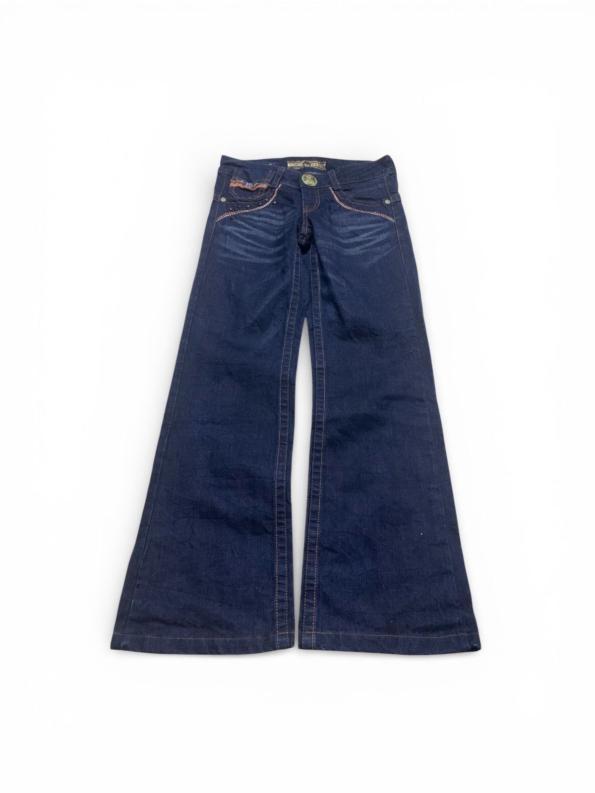 If Six Was Nine Studio RedPepper Flared Jeans Size US 31 - 2 Thumbnail