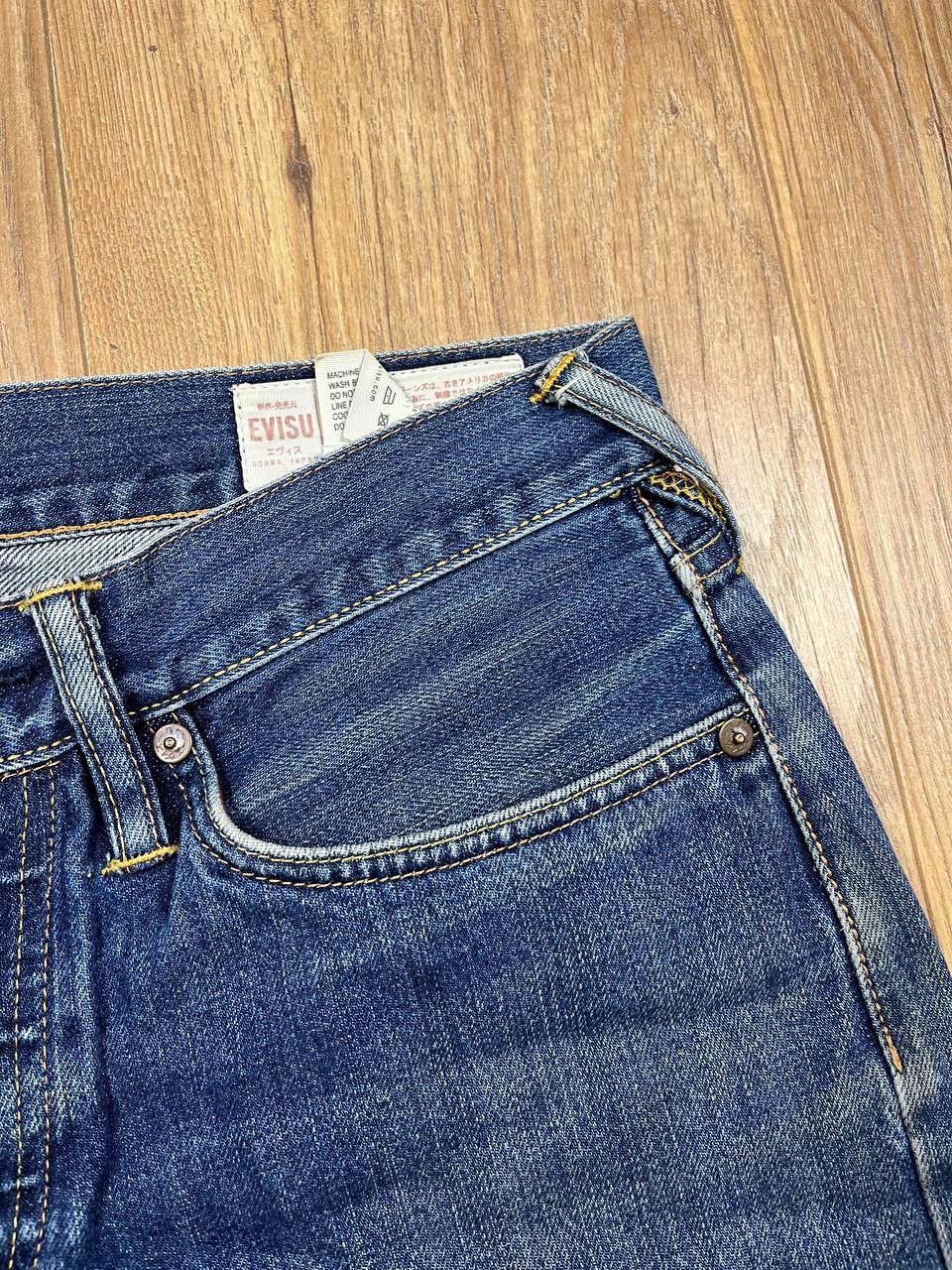 Evisu 00’s EVISU JAPAN RARE HANDPAINTED BAGGY JEANS DENIM Y2K Size US 32 / EU 48 - 8 Thumbnail