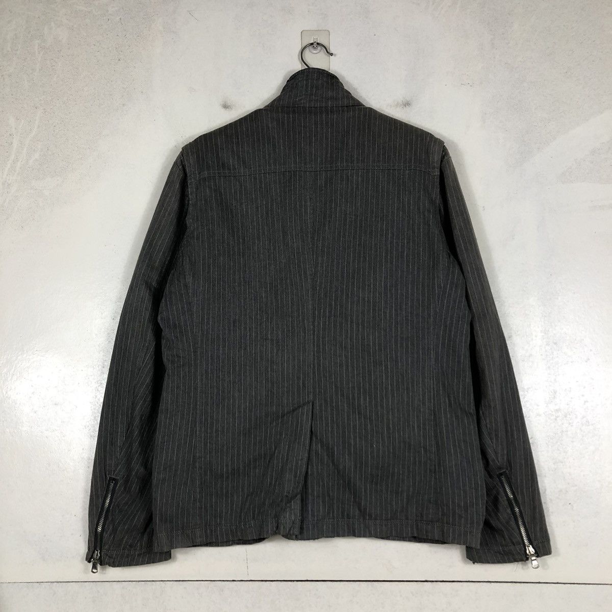 Japanese Brand VINTAGE HICKORY CHORE JACKET SHIPS JAPAN CARGO MULTI POCKET Size US L / EU 52-54 / 3 - 10 Thumbnail