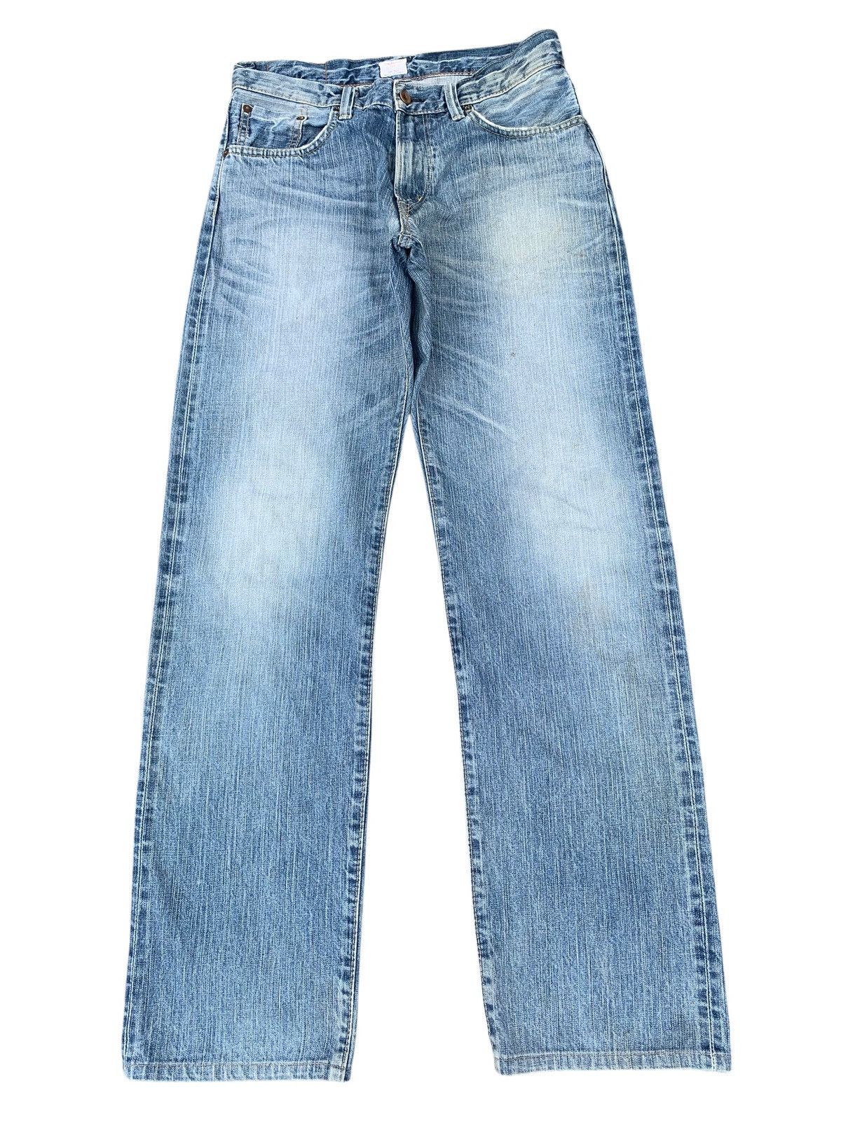 Kapital VINTAGE EDWIN 505Z SELVEDGE BAGGY RUSTY DISTRESSED DENIM Size US 31 - 1 Thumbnail