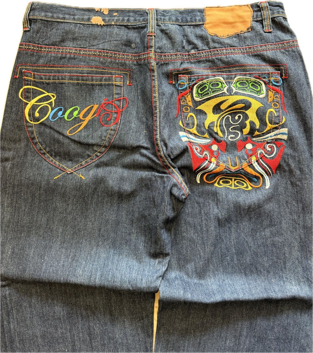 Coogi Coogi Australian Aboriginal Mask Jeans Size US 40 / EU 56 - 4 Thumbnail