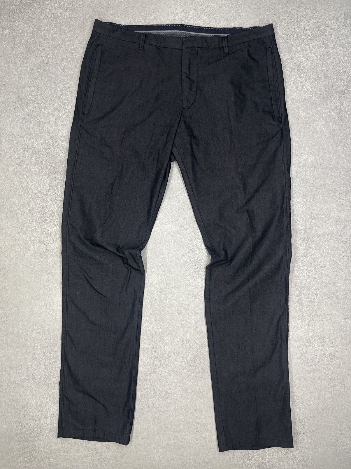 C.P. Company Vintage C.P. Company Grey Casual Trousers Y2K Italy Designer Size US 36 / EU 52 - 2 Thumbnail