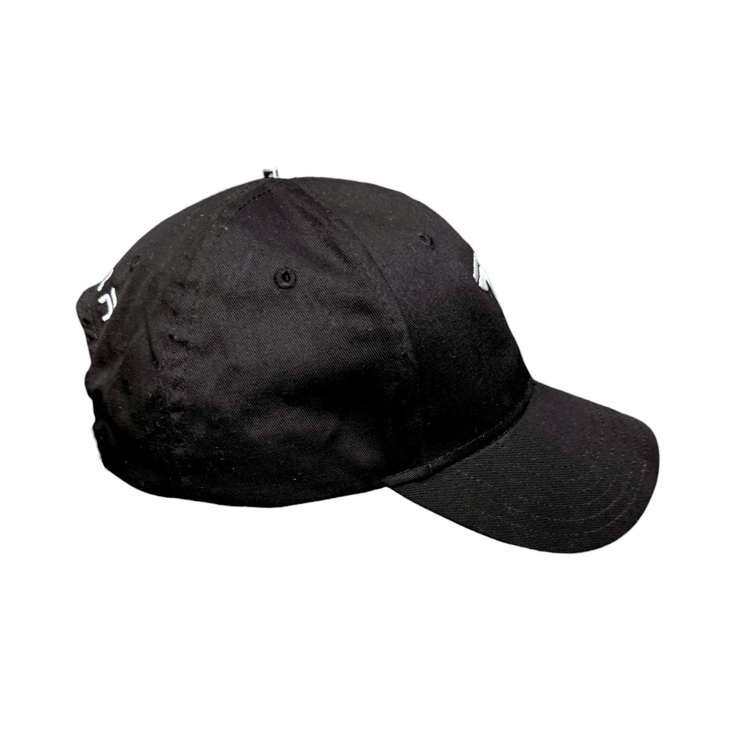 Otto Tesla Classic Logo Black Strapback Otto Logo Hat - OSFM Size ONE SIZE - 4 Thumbnail