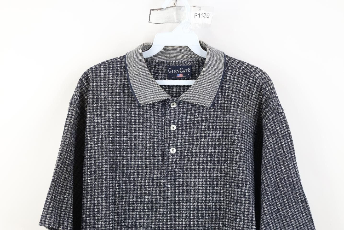 Vintage Vintage 90s Streetwear Fit Knit Collared Golf Polo Shirt USA Size US L / EU 52-54 / 3 - 2 Thumbnail