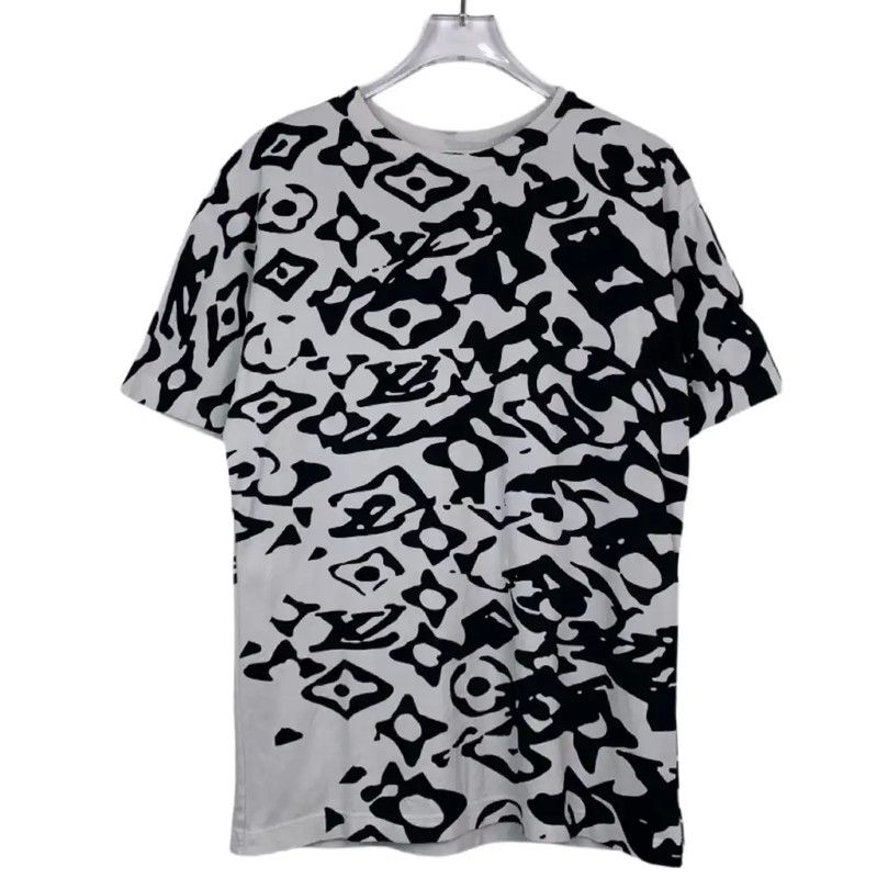 Louis Vuitton Louis Vuitton Color Block Cotton T-shirt for Women 0089 Size XS / US 0-2 / IT 36-38 - 1 Thumbnail
