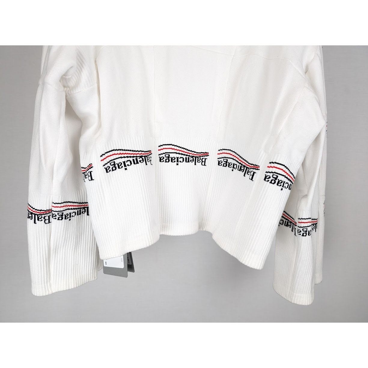 Balenciaga o1rshd1 Socks Jumper Political Tennis Socks in White Size US S / EU 44-46 / 1 - 13 Thumbnail