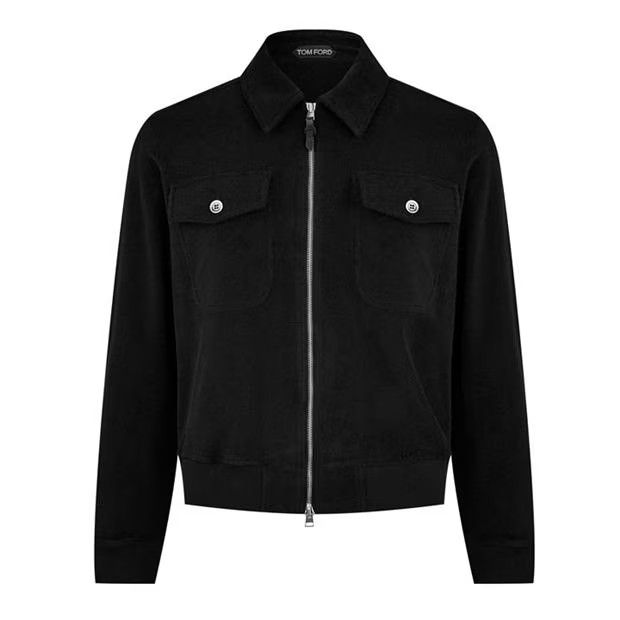 Tom Ford o1g2r1mq0724 Shirt Jackets in Black Size US L / EU 52-54 / 3 - 1 Thumbnail