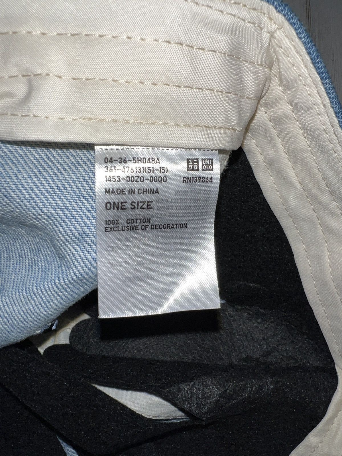 JW Anderson × Uniqlo JW Anderson Denim Hat Size ONE SIZE - 7 Thumbnail