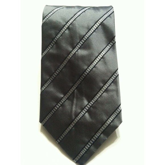 Other MONDO DI MARCO MENS NEW SILVER 100% SILK TIE WIDTH: 3 5/8" Size ONE SIZE - 1 Thumbnail