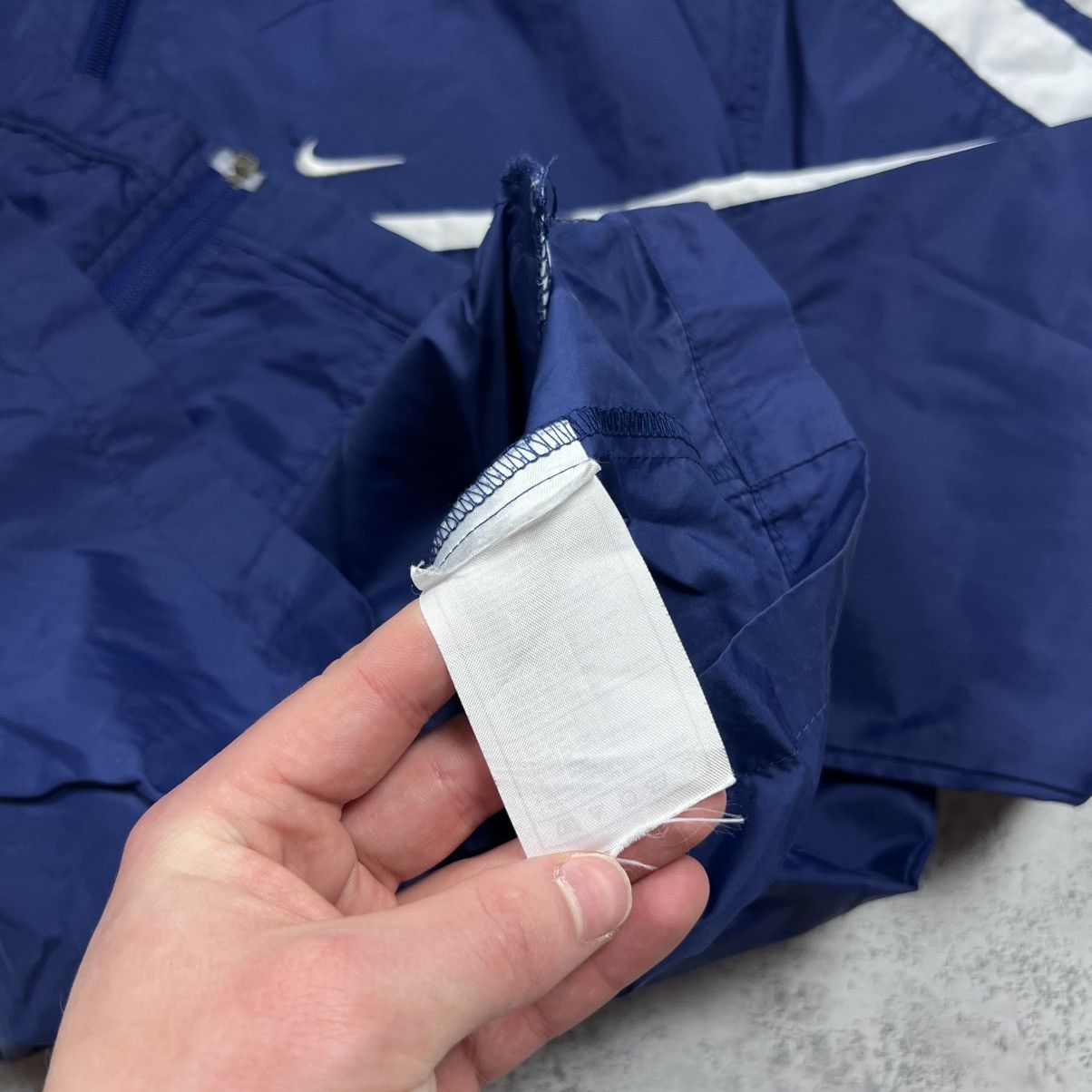 Nike 90s NIKE SWOOSH VINTAGE Y2K OVERSIZED WINDBREAKER JACKET Size US L / EU 52-54 / 3 - 7 Thumbnail