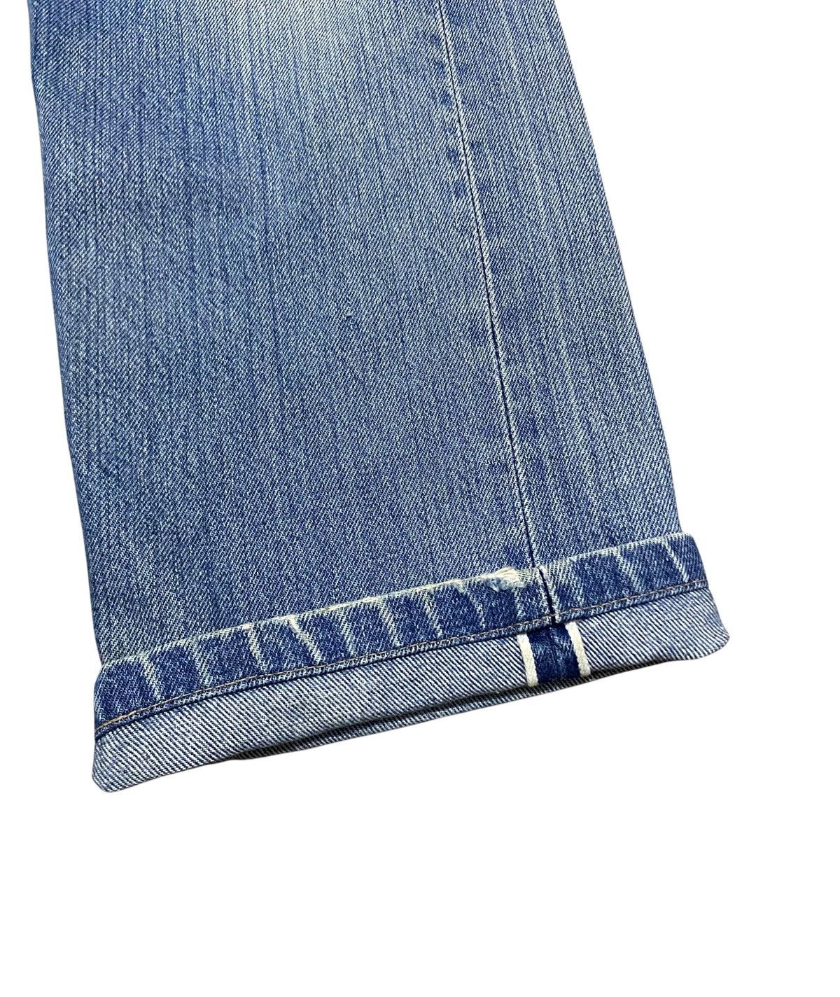 Levi's Vintage Levis 501 Button 524 Rindem Selvedge Jeans 1970s Size US 28 / EU 44 - 6 Thumbnail