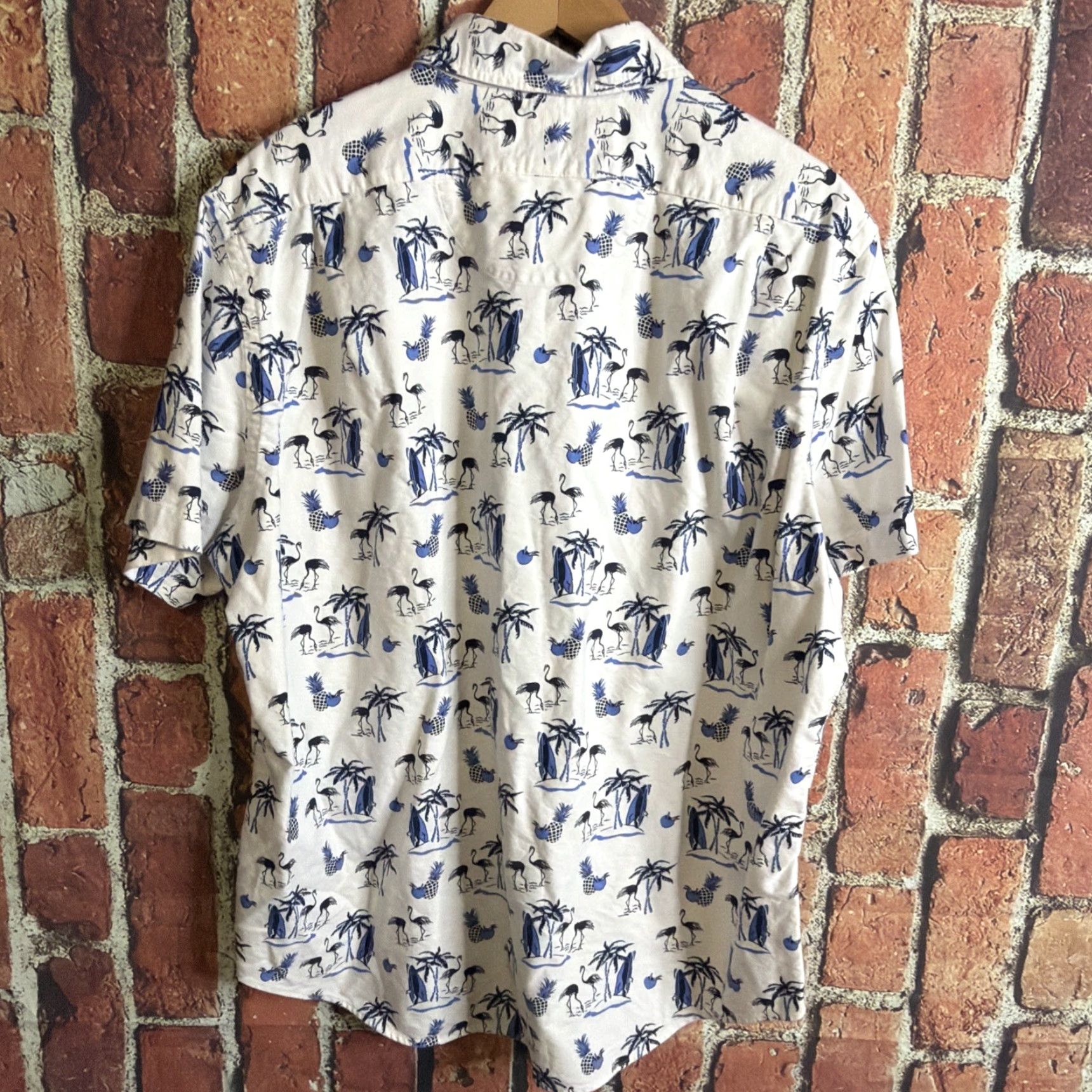 Polo Ralph Lauren Ralph Lauren Polo Shirt XL White Classic Fit Floral Hawaiian Pineapples Flamingos Size US XL / EU 56 / 4 - 4 Thumbnail