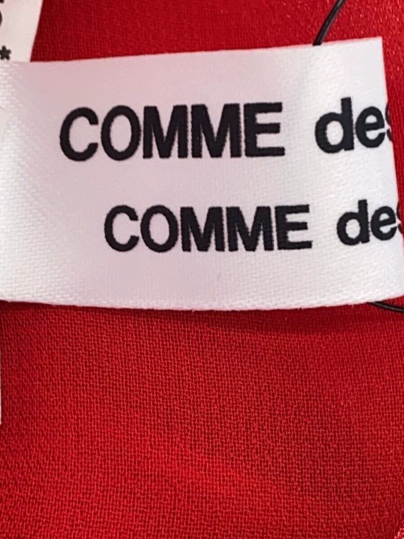 Comme des Garcons Comme Des Garcons Red Retro Design Dress Size XS / US 0-2 / IT 36-38 - 3 Thumbnail