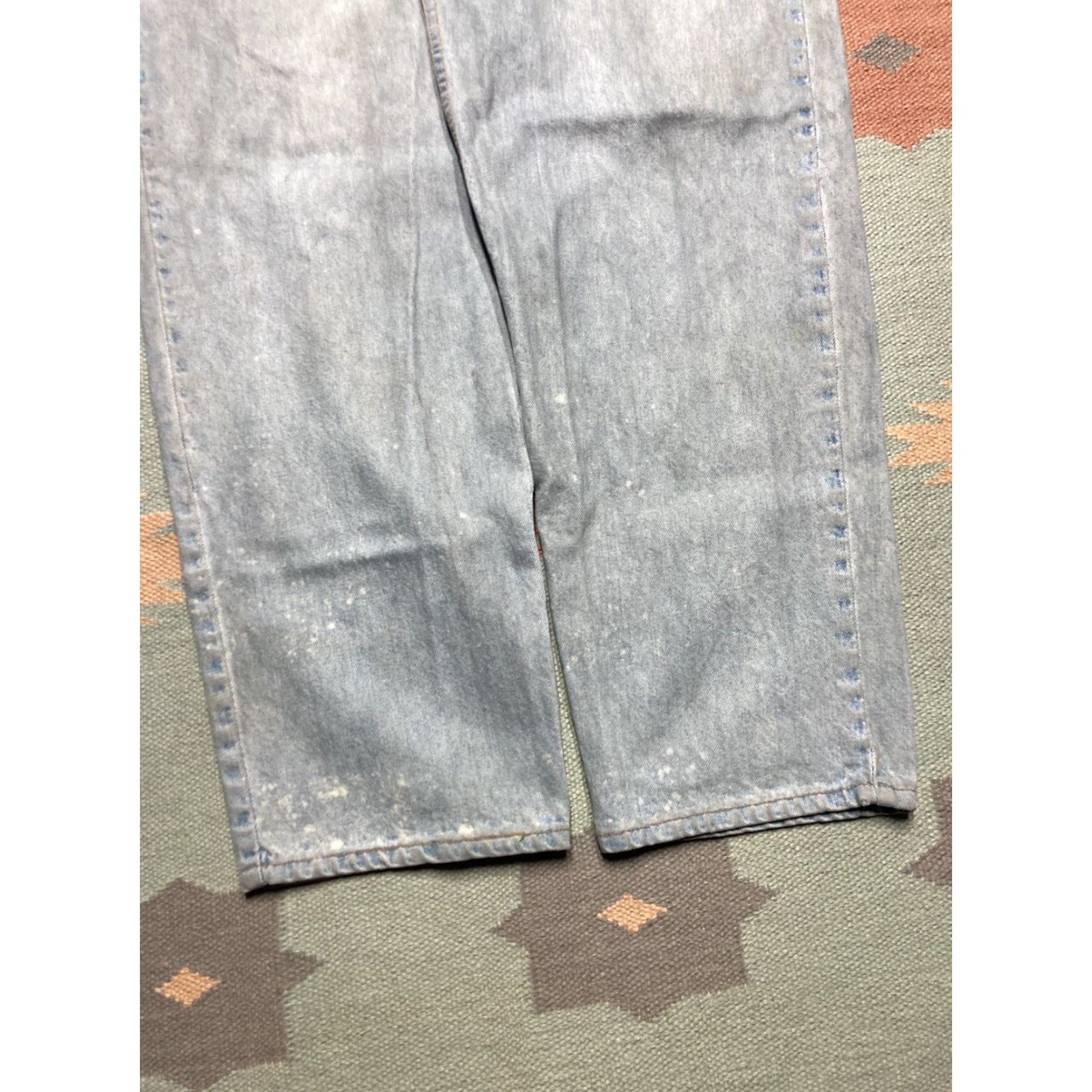 Levi's VINTAGE Levi’s 550 Jeans Men 40 Regular Blue 90s Relaxed Baggy Skater USA 40x31 Size US 40 / EU 56 - 6 Thumbnail