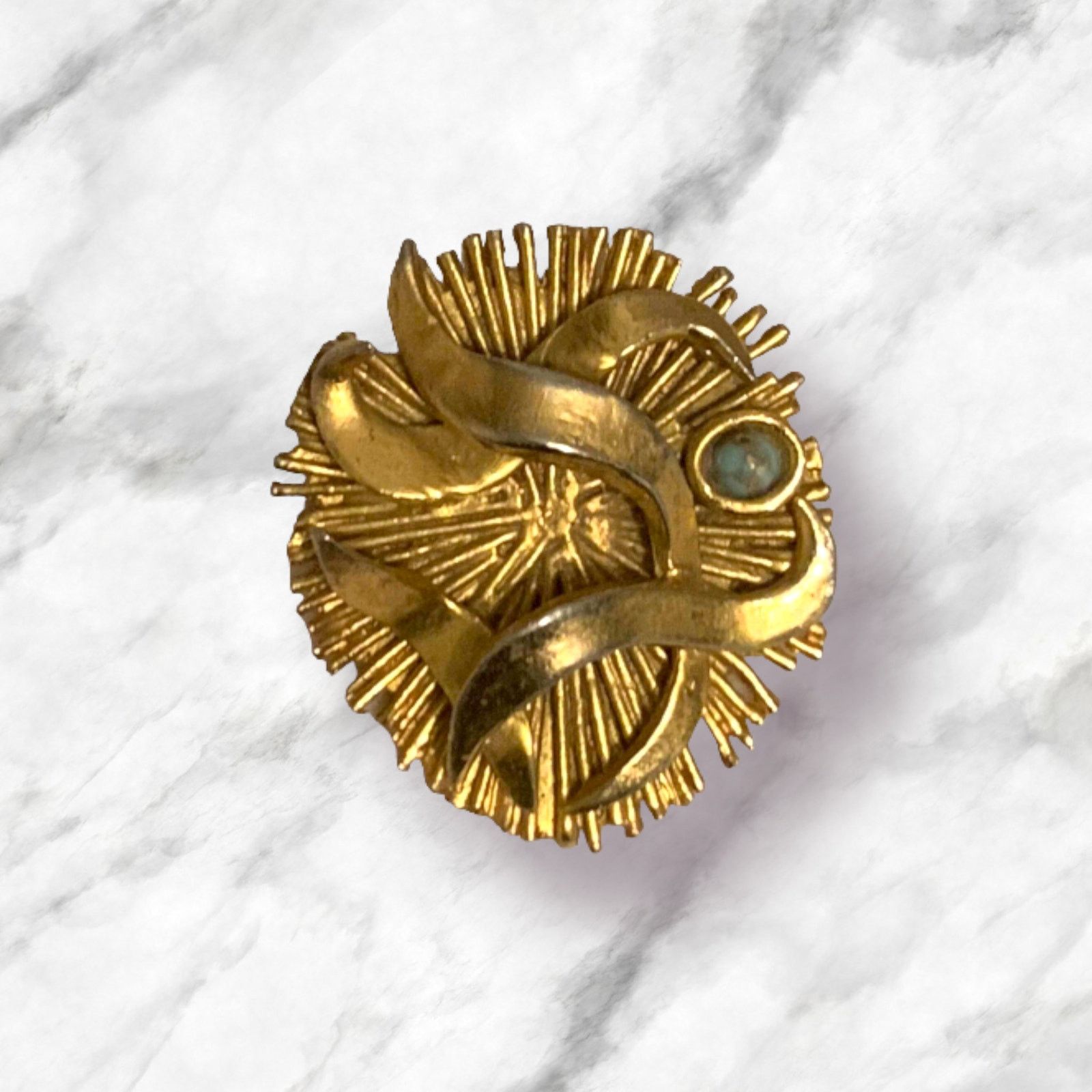 Other Vintage Gold Tone SCHATZ Brooch Size ONE SIZE - 1 Thumbnail