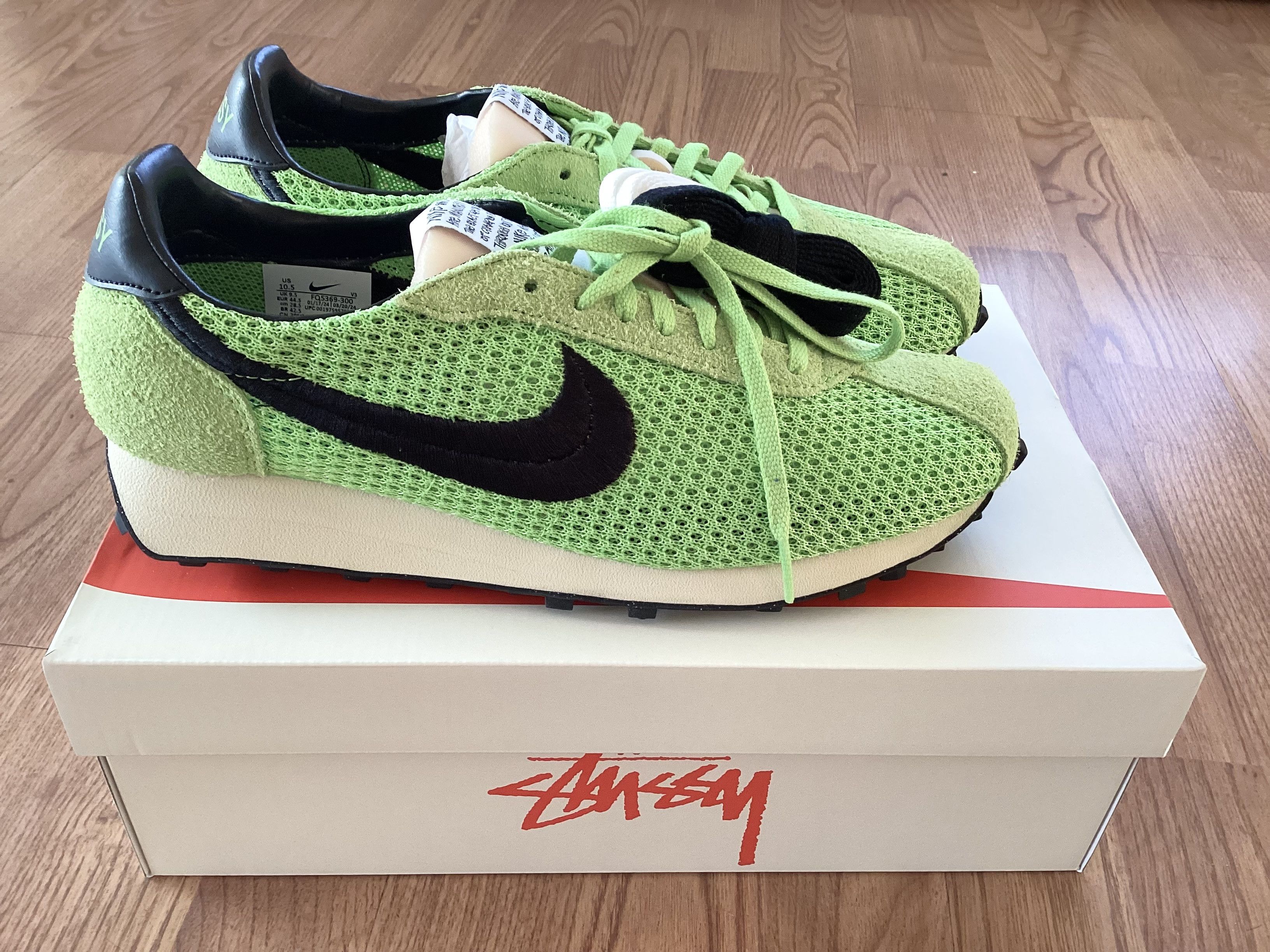 Nike (10.5) Stussy Nike LD-1000 SP Action Green FQ5369-300 Size US 10.5 / EU 43-44 - 6 Thumbnail