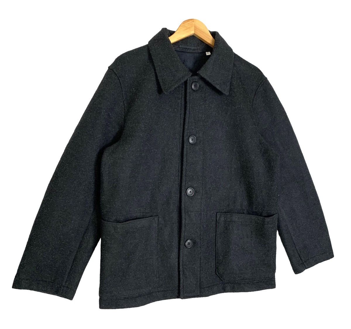 Undercover Vintage Uniqlo U Streetwear Wool button Up Jacket Size US M / EU 48-50 / 2 - 2 Thumbnail