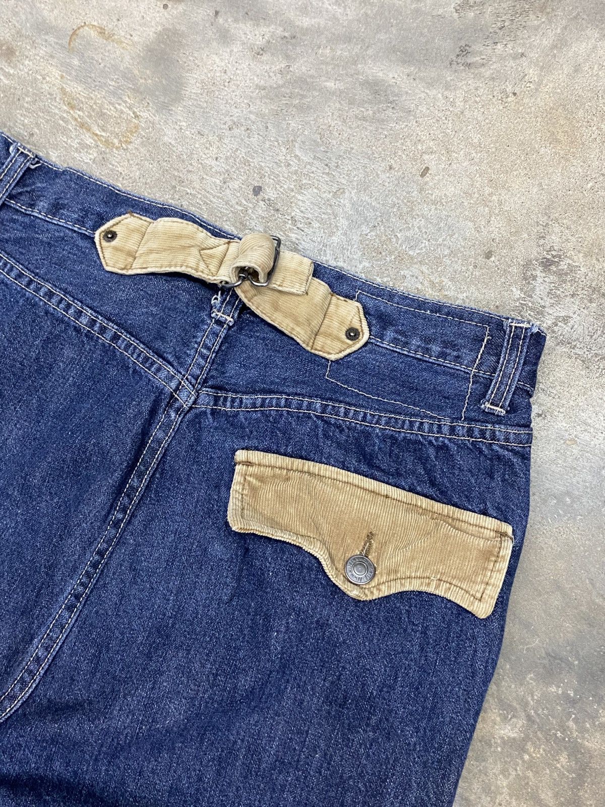Beauty Beast × If Six Was Nine × izzue undefined japan vintage izzue buckle back pant Size US 30 / EU 46 - 4 Thumbnail