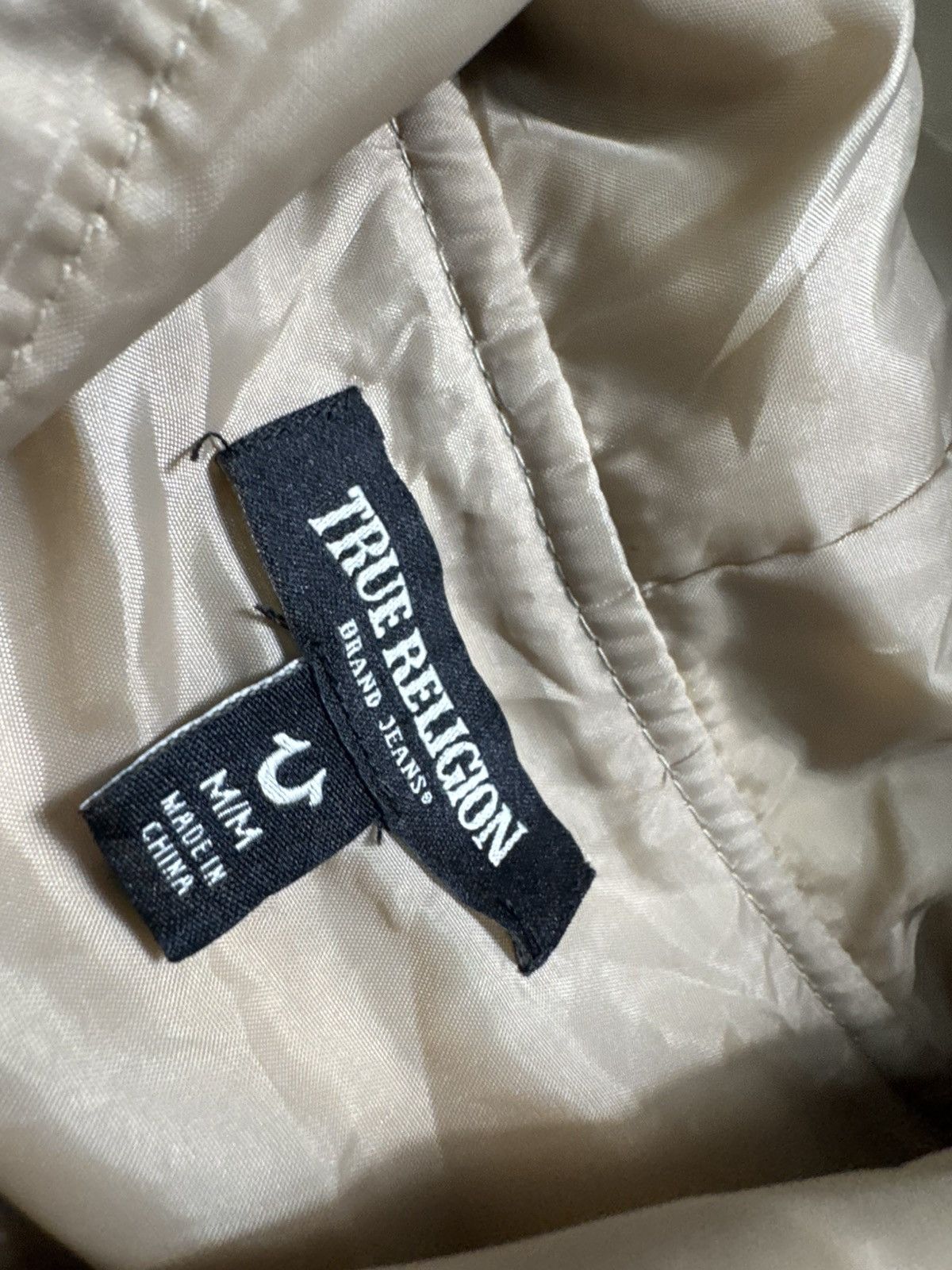 True Religion True Religion Varsity Jacket Bomber Jacket Big Logo Size M Size US M / EU 48-50 / 2 - 6 Thumbnail