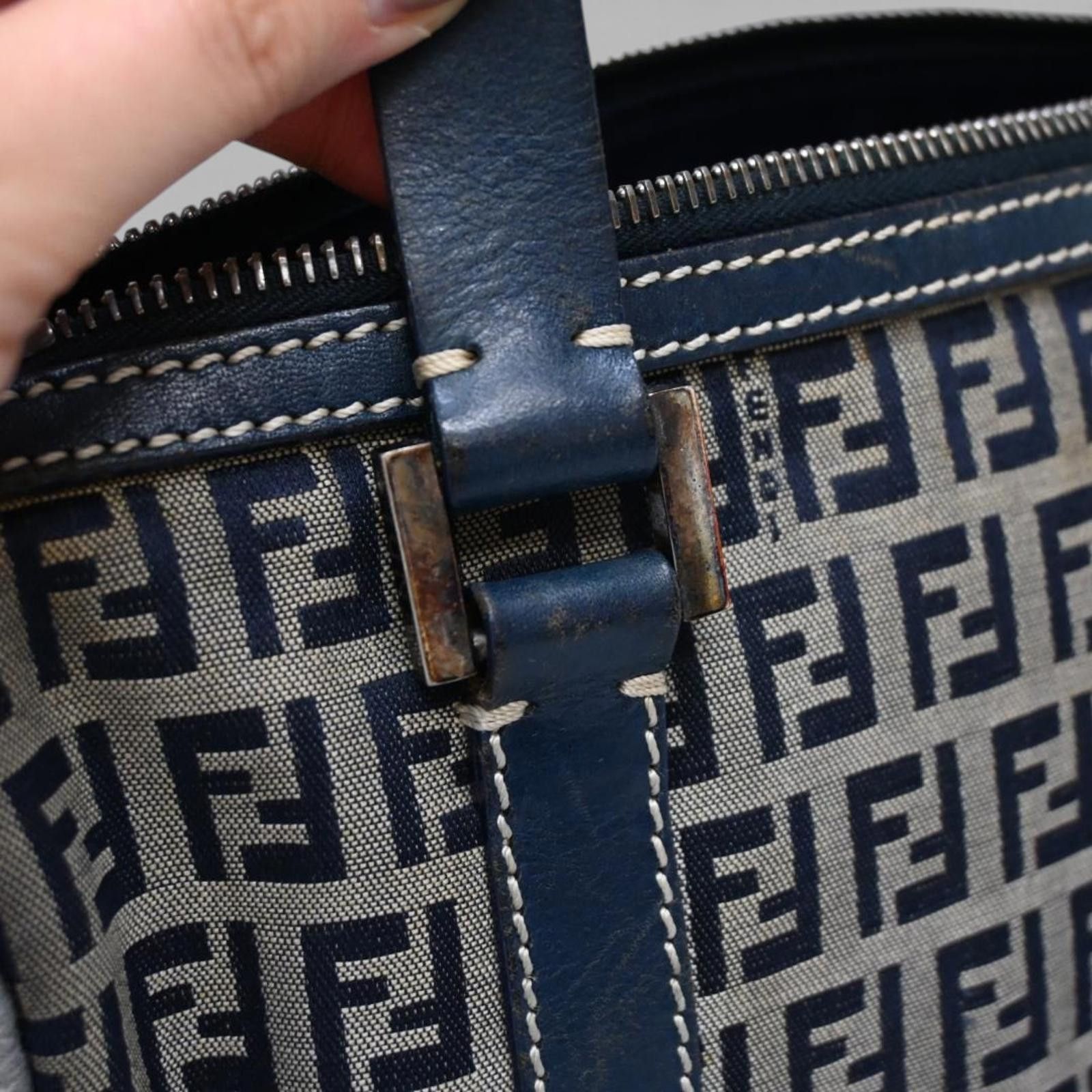 Fendi Fendi - Classic Zucca Canvas Handbag Size ONE SIZE - 7 Thumbnail