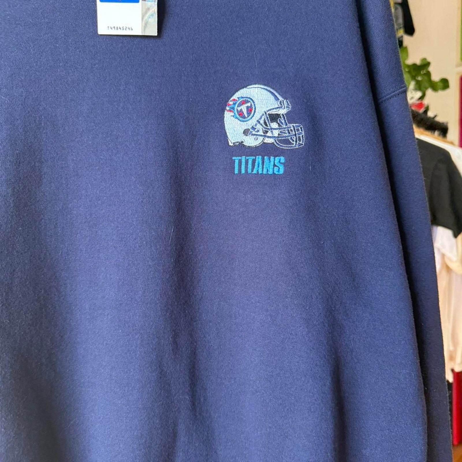 NFL × Vintage Vintage 90s Tennessee Titans NFL Football Crewneck Size US L / EU 52-54 / 3 - 3 Thumbnail