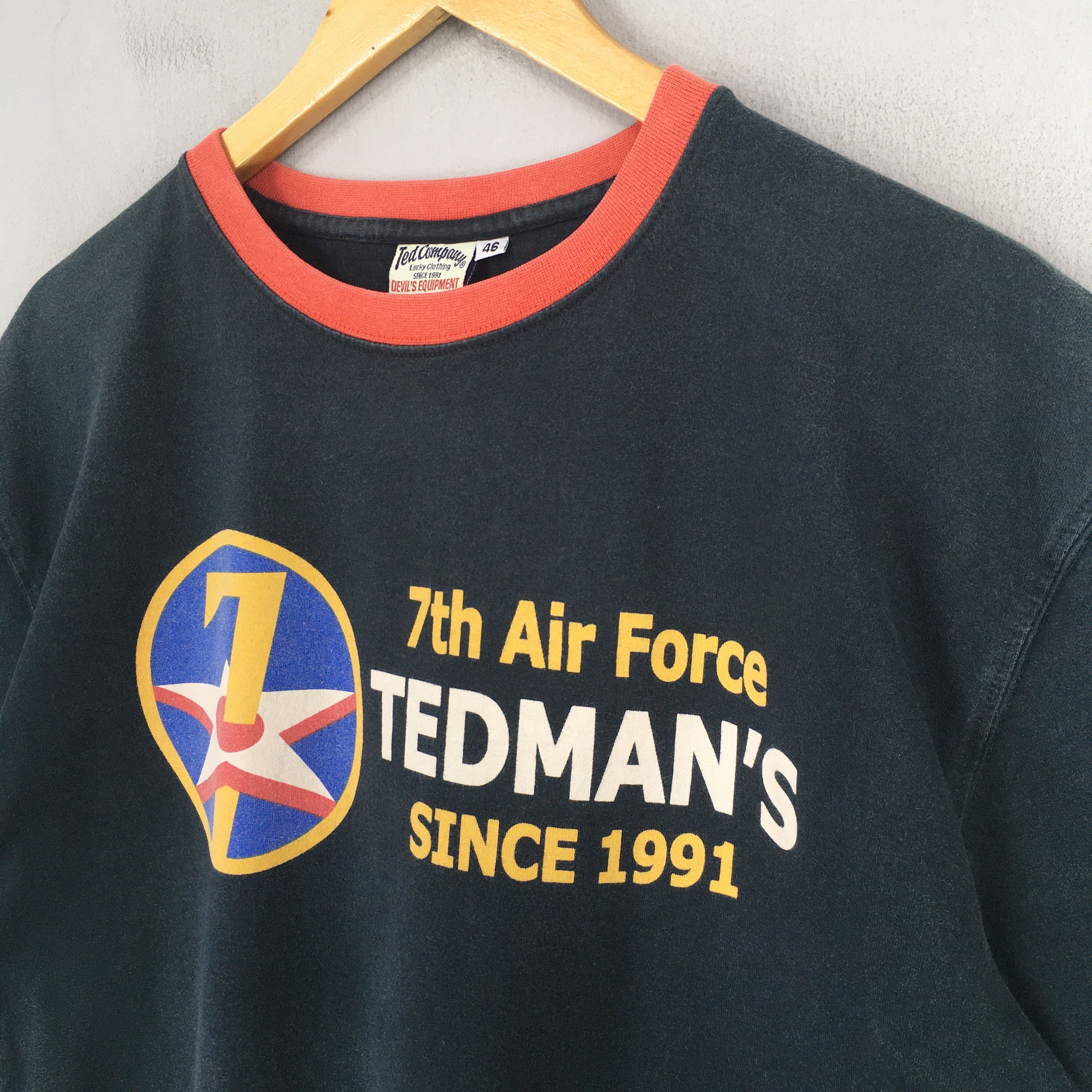 Tedman Vintage Ted Company Tedman's 7th Air Force Academy Size US M / EU 48-50 / 2 - 3 Thumbnail