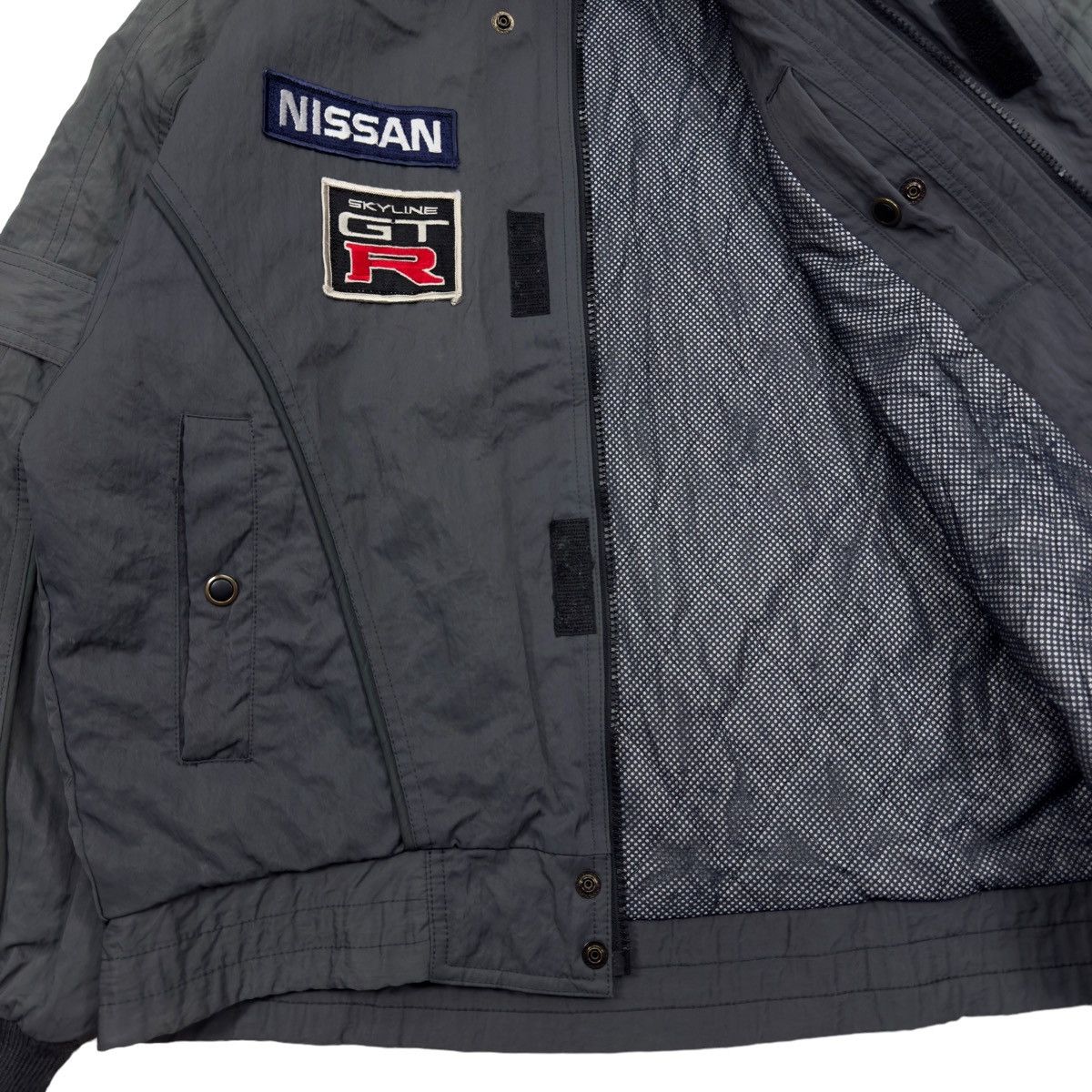 Other 1980s Vintage Nissan Skyline GTR Sunfade Boxy Fit Jacket Size US L / EU 52-54 / 3 - 7 Thumbnail
