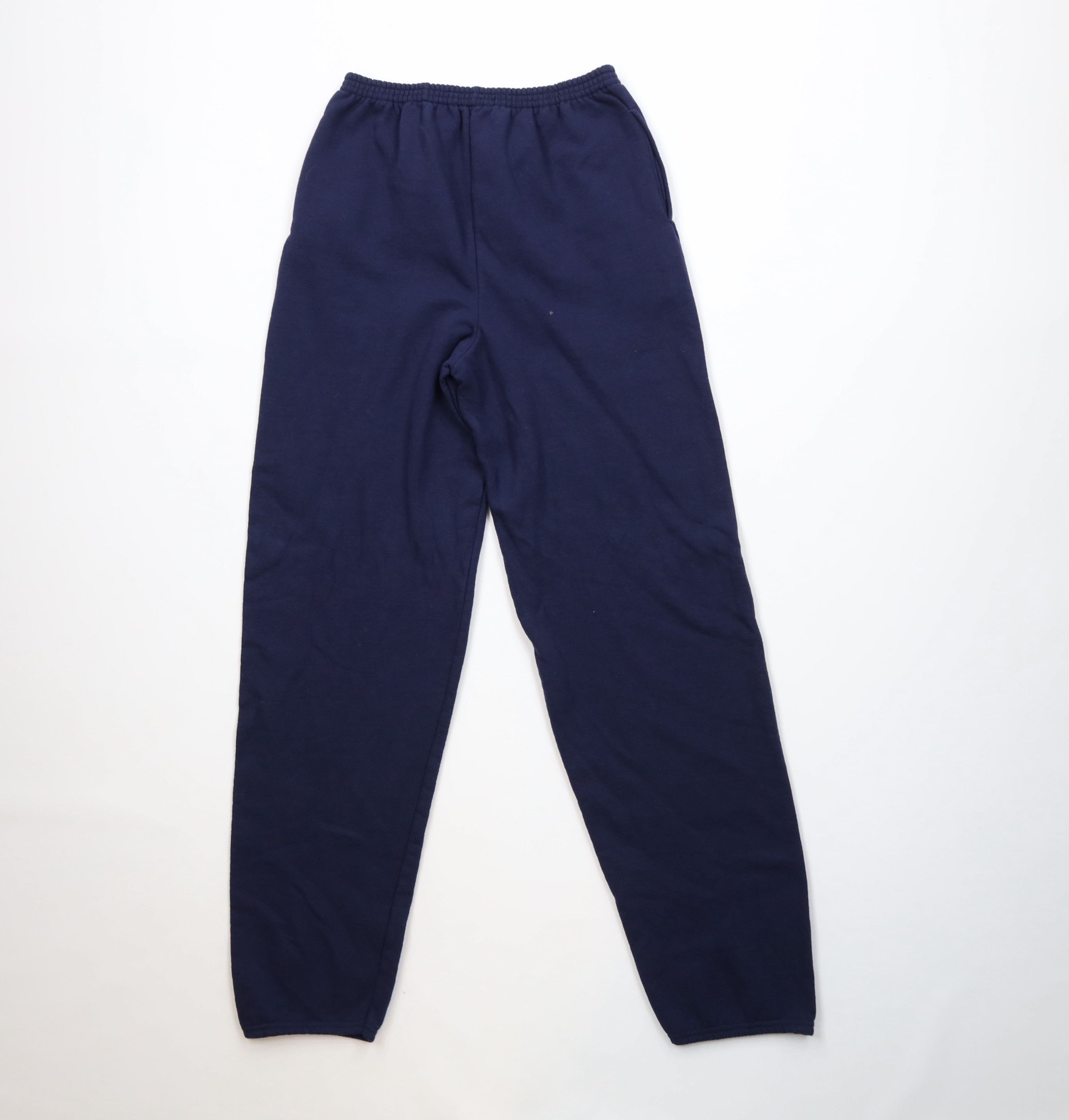 Vintage Vintage 90s Streetwear Cuffed Sweatpants Joggers Pants Blue Size US 32 / EU 48 - 9 Thumbnail