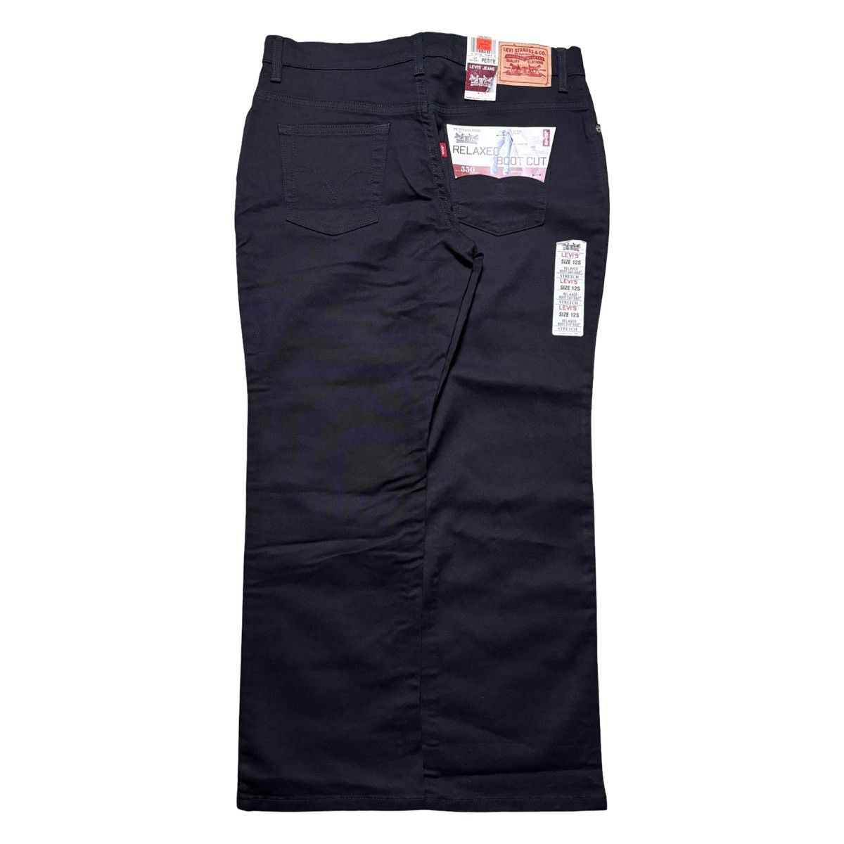 Levi's Levis 550 Women’s Jeans 12S Petite BLACK Boot Cut Jeans NWT Size 34" / US 12 / IT 48 - 1 Thumbnail