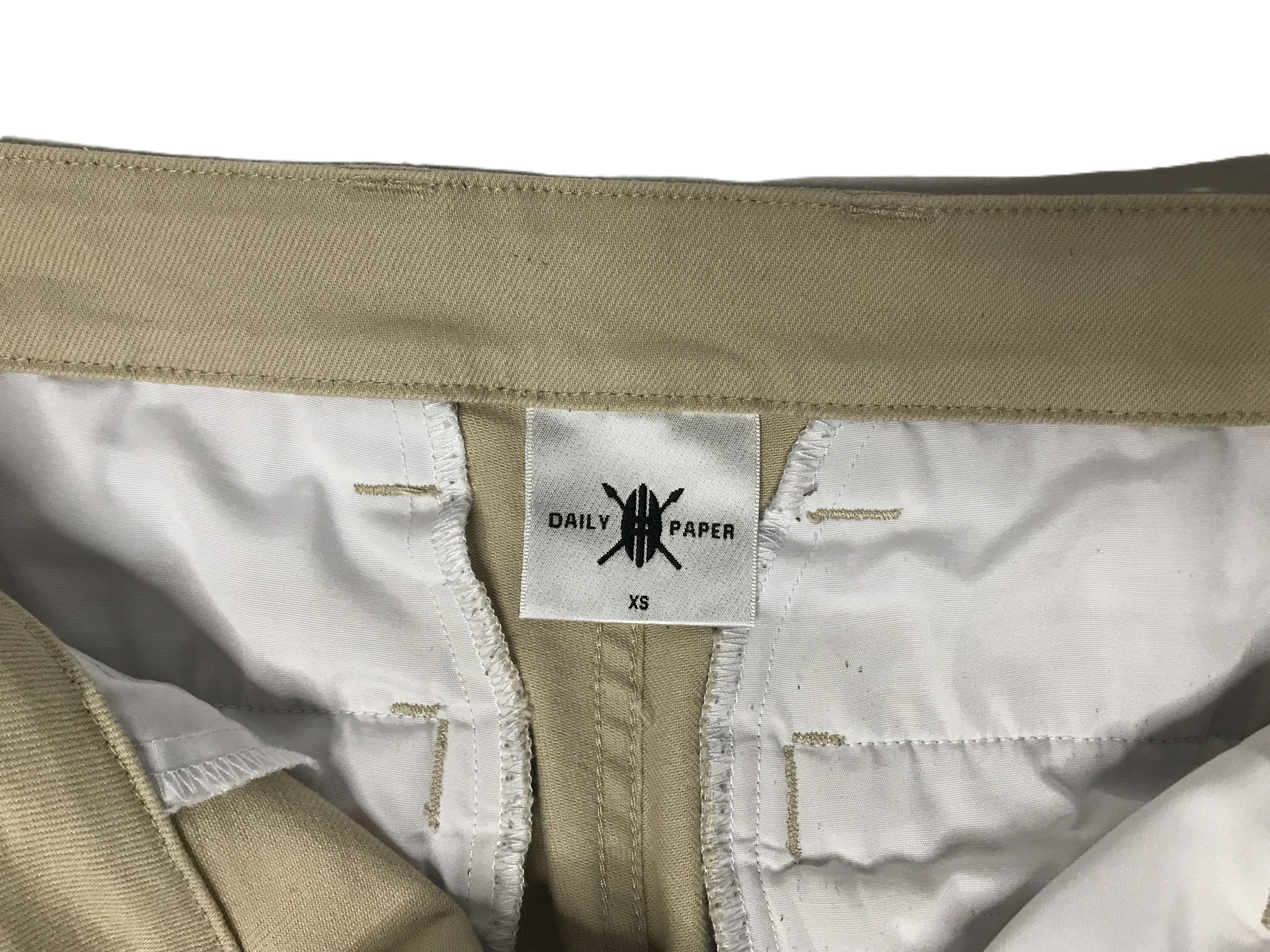 Daily Paper Daily Paper Mens Chinos Pant Cotton Beige Size US 28 / EU 44 - 8 Thumbnail