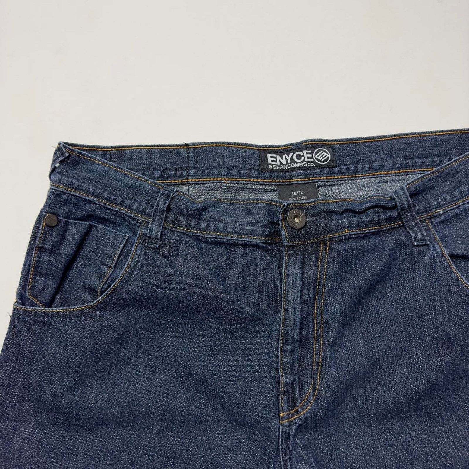 Enyce × Japanese Brand Y2k Baggy Enyce Wide-Leg Streetwear Skater Denim Pants Size US 38 / EU 54 - 4 Thumbnail