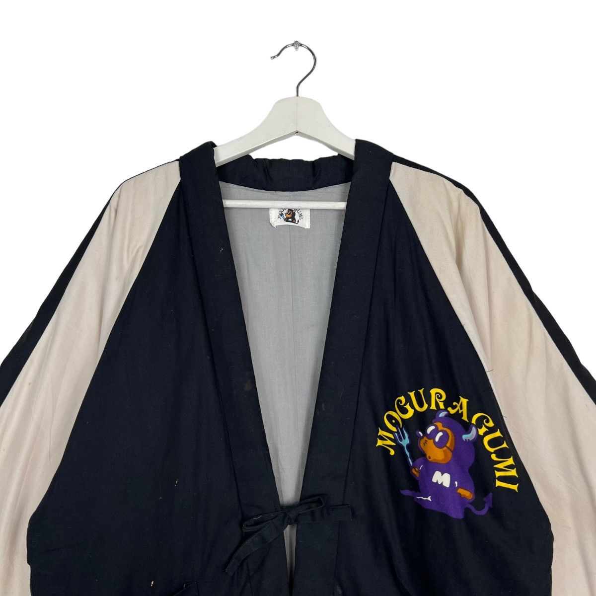 Japanese Brand 🔥 RARE VINTAGE 1981 MOGURA GUMI HORRORS NIGHT HANTEN JACKET Size US M / EU 48-50 / 2 - 4 Thumbnail